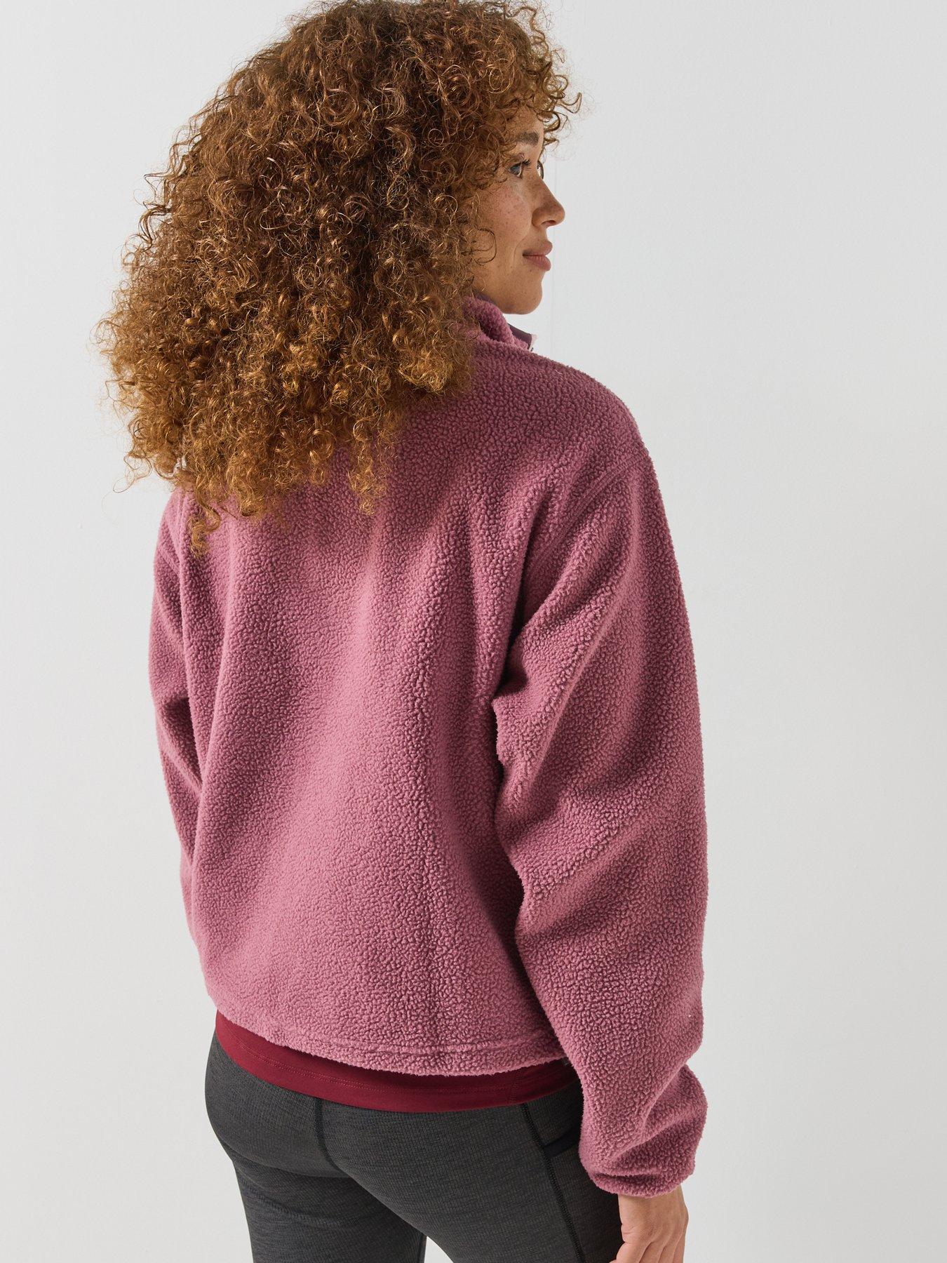 Image 2 of 6 of Columbia Womens Helvetia II Cropped Half Snap Fleece - Red