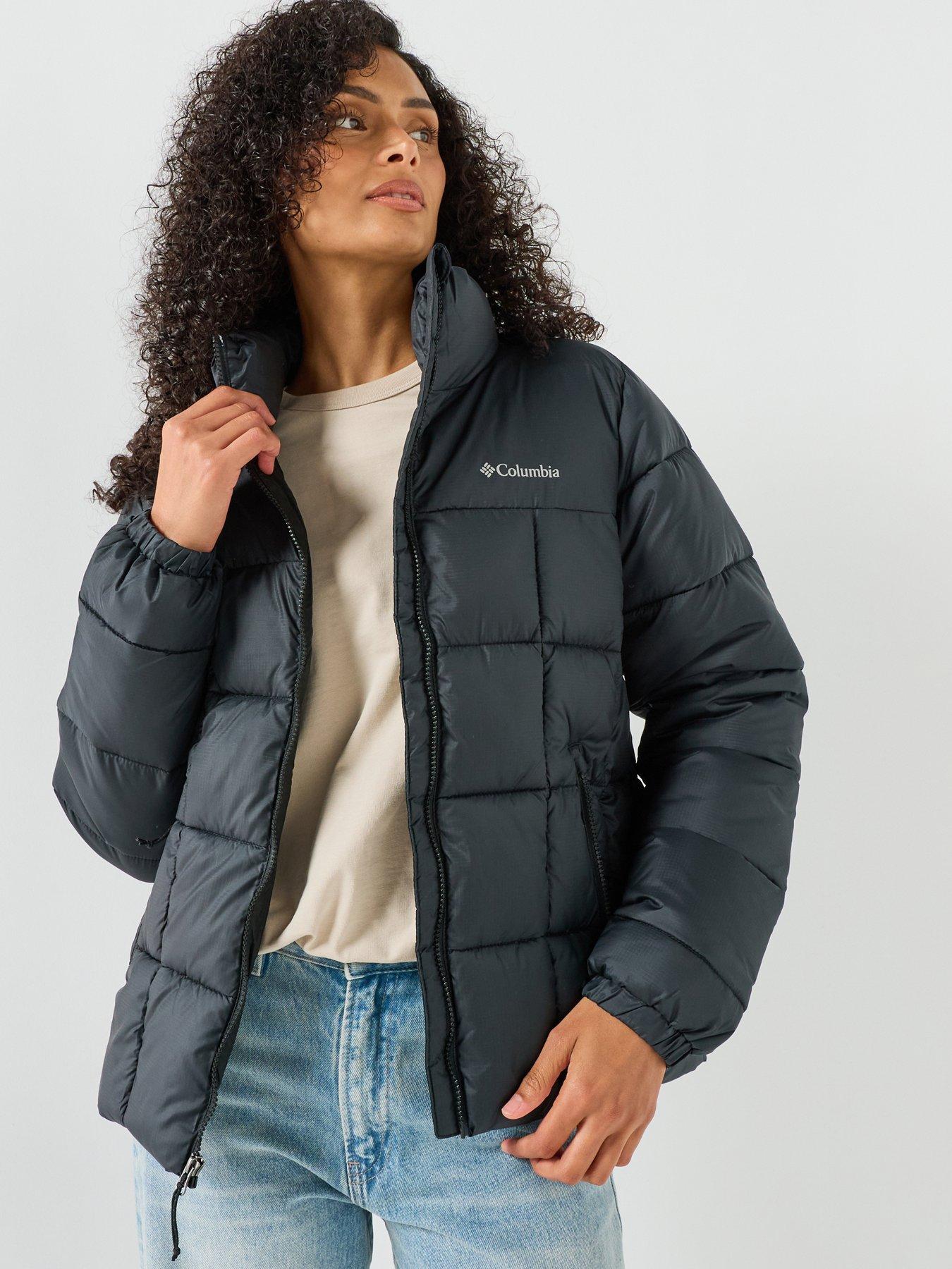 Image 1 of 6 of Columbia Womens Puffect III Omni-Heat Padded Jacket - Black