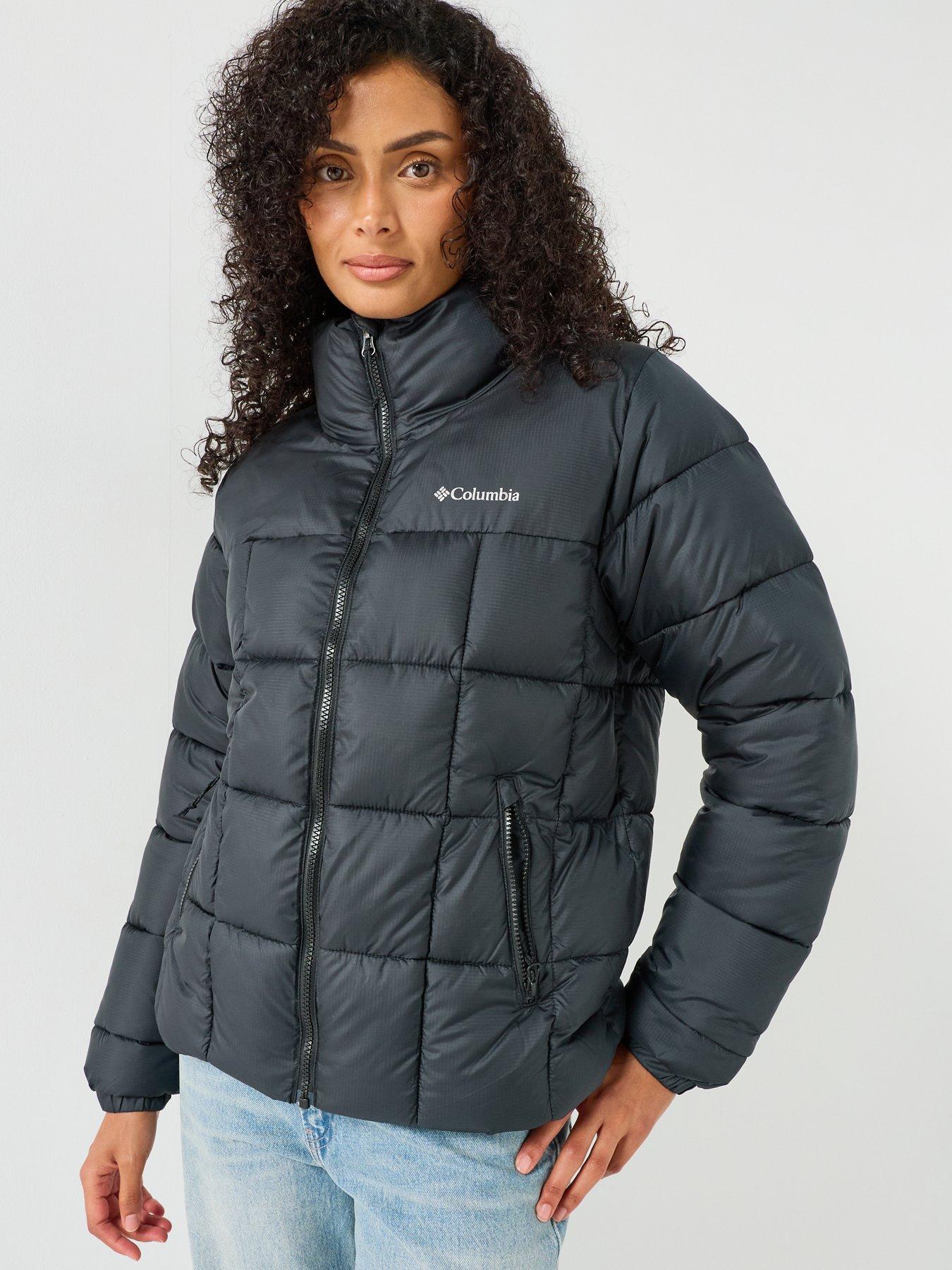 Image 6 of 6 of Columbia Womens Puffect III Omni-Heat Padded Jacket - Black