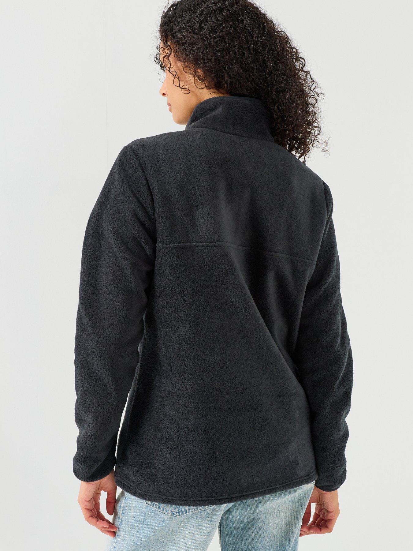 Image 2 of 5 of Columbia Womens Benton Springs 1/2 Snap II Fleece - Black