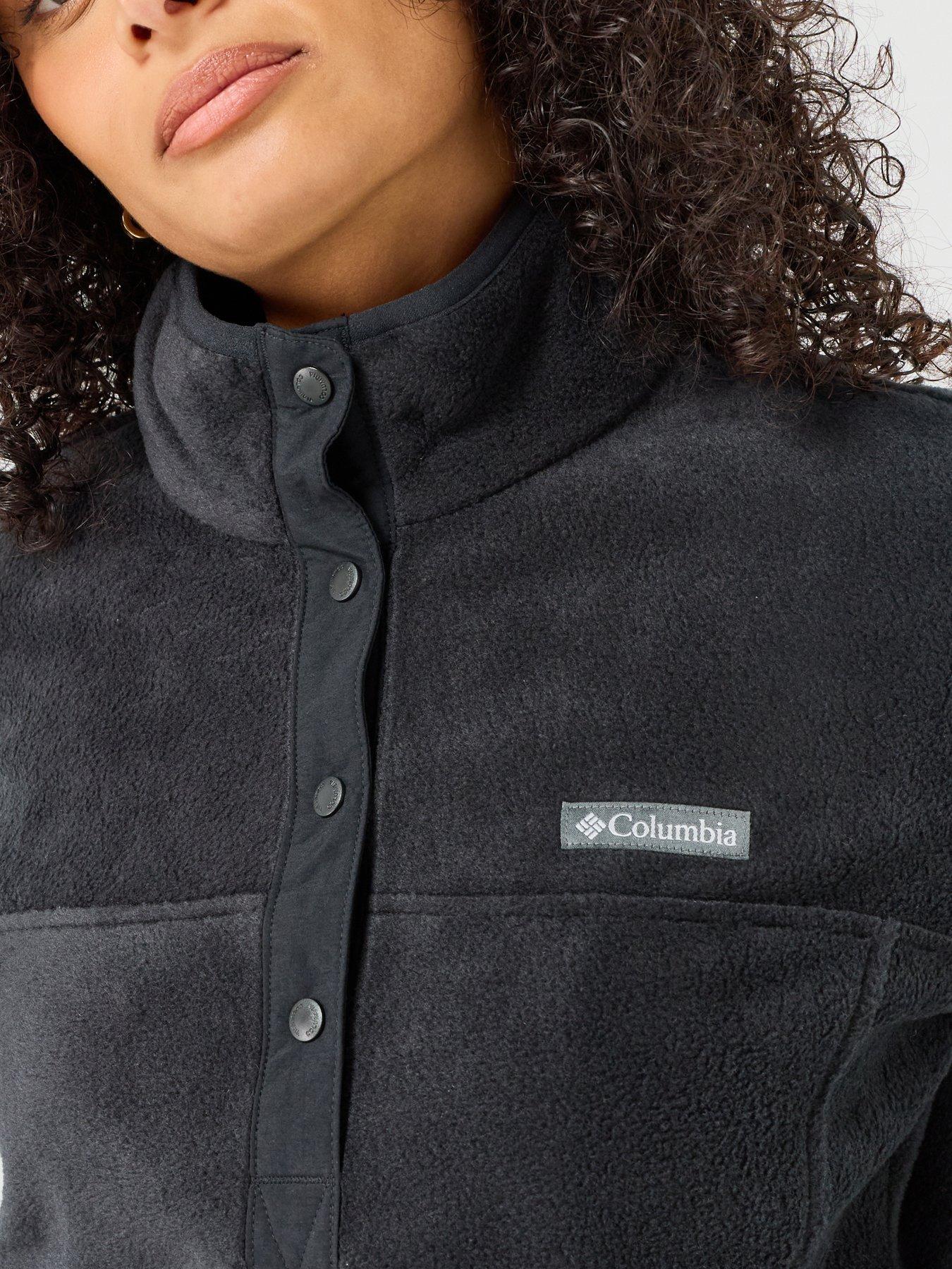 Image 4 of 5 of Columbia Womens Benton Springs 1/2 Snap II Fleece - Black