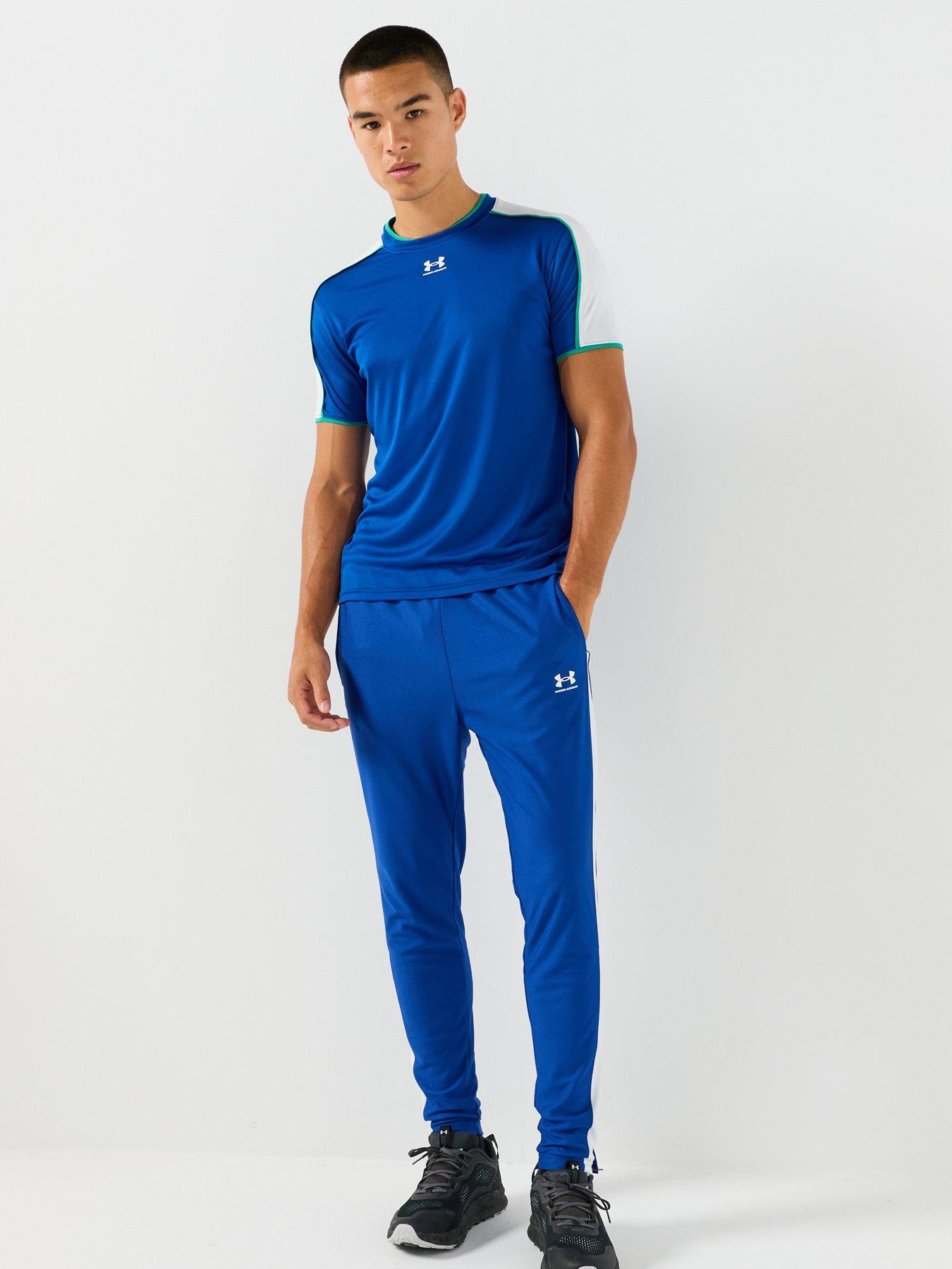 Image 3 of 6 of UNDER ARMOUR Mens Challenger Train Short Sleeve T-shirt - Blue
