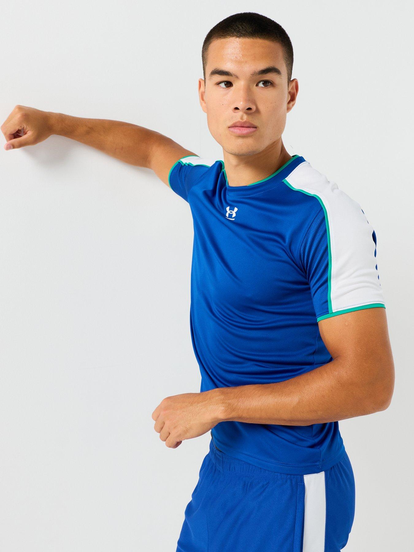 Image 5 of 6 of UNDER ARMOUR Mens Challenger Train Short Sleeve T-shirt - Blue
