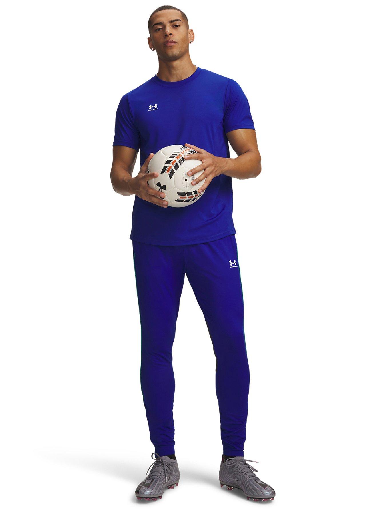 Image 3 of 3 of UNDER ARMOUR Mens Challenger Stretch Tapered Training Pants - Blue