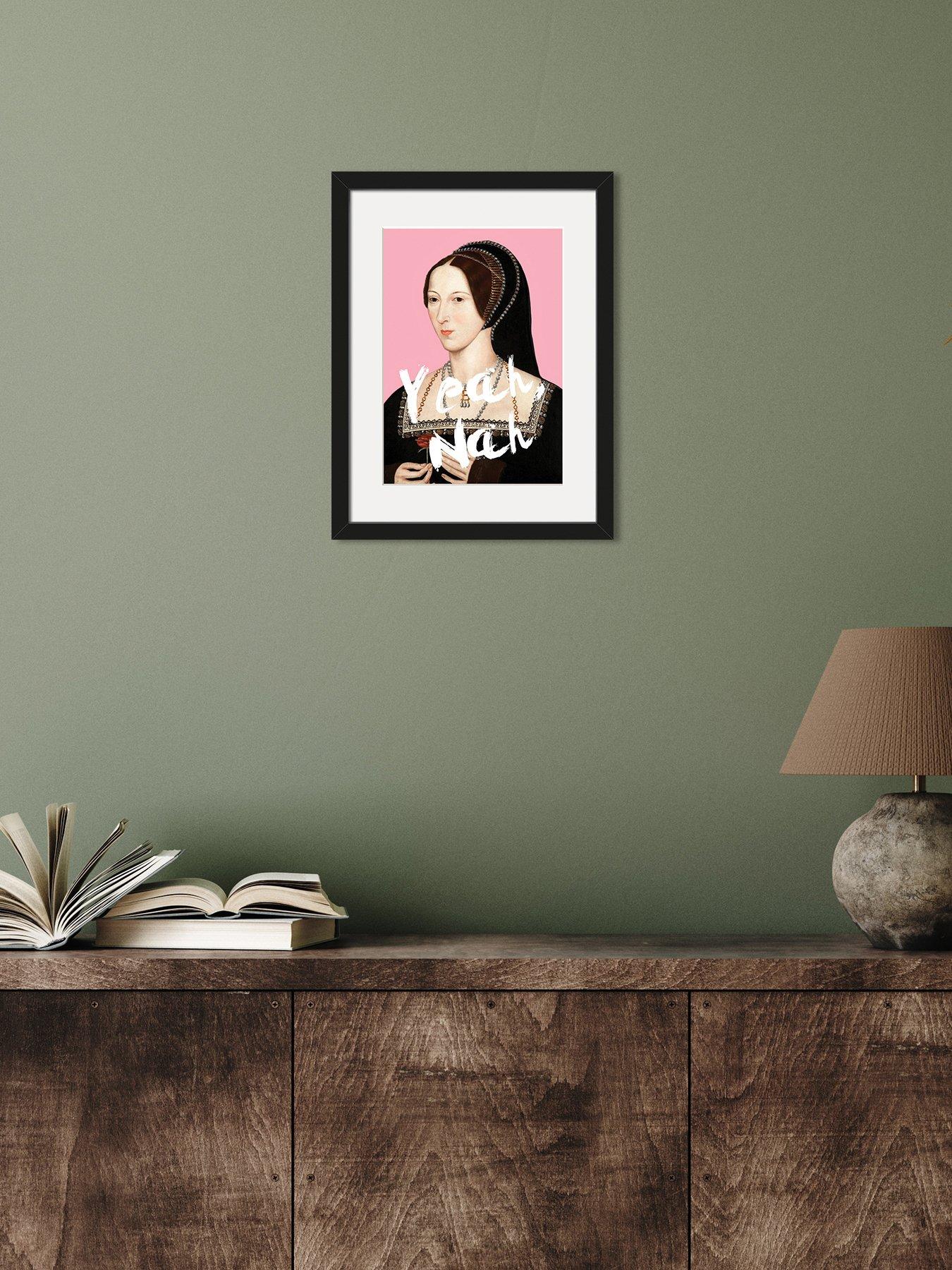 Yeah Nah Framed Art 30x40cms