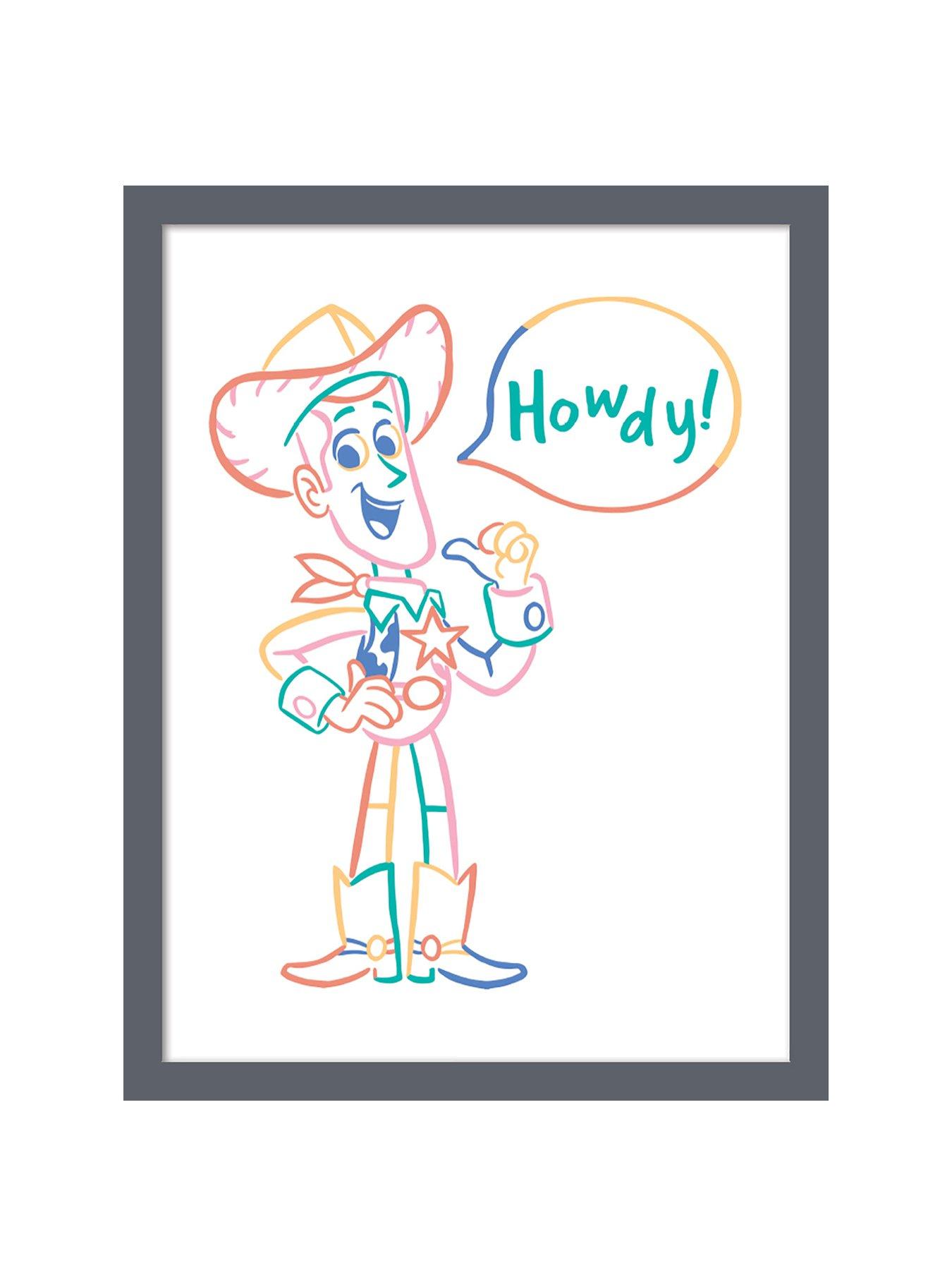 Image 2 of 4 of Disney Toy Story (howdy) 30 X 40cm