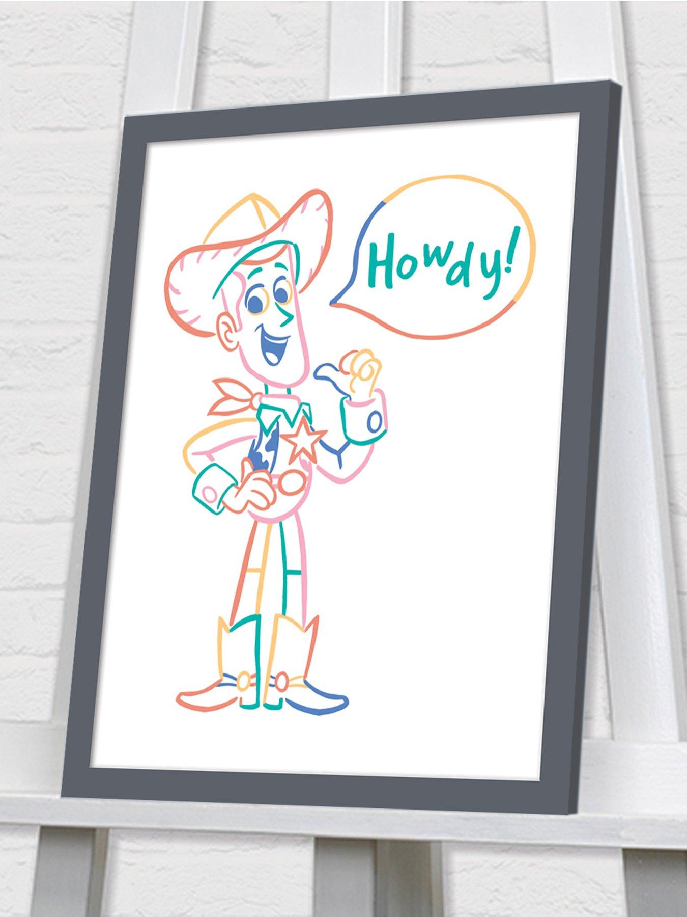 Image 3 of 4 of Disney Toy Story (howdy) 30 X 40cm