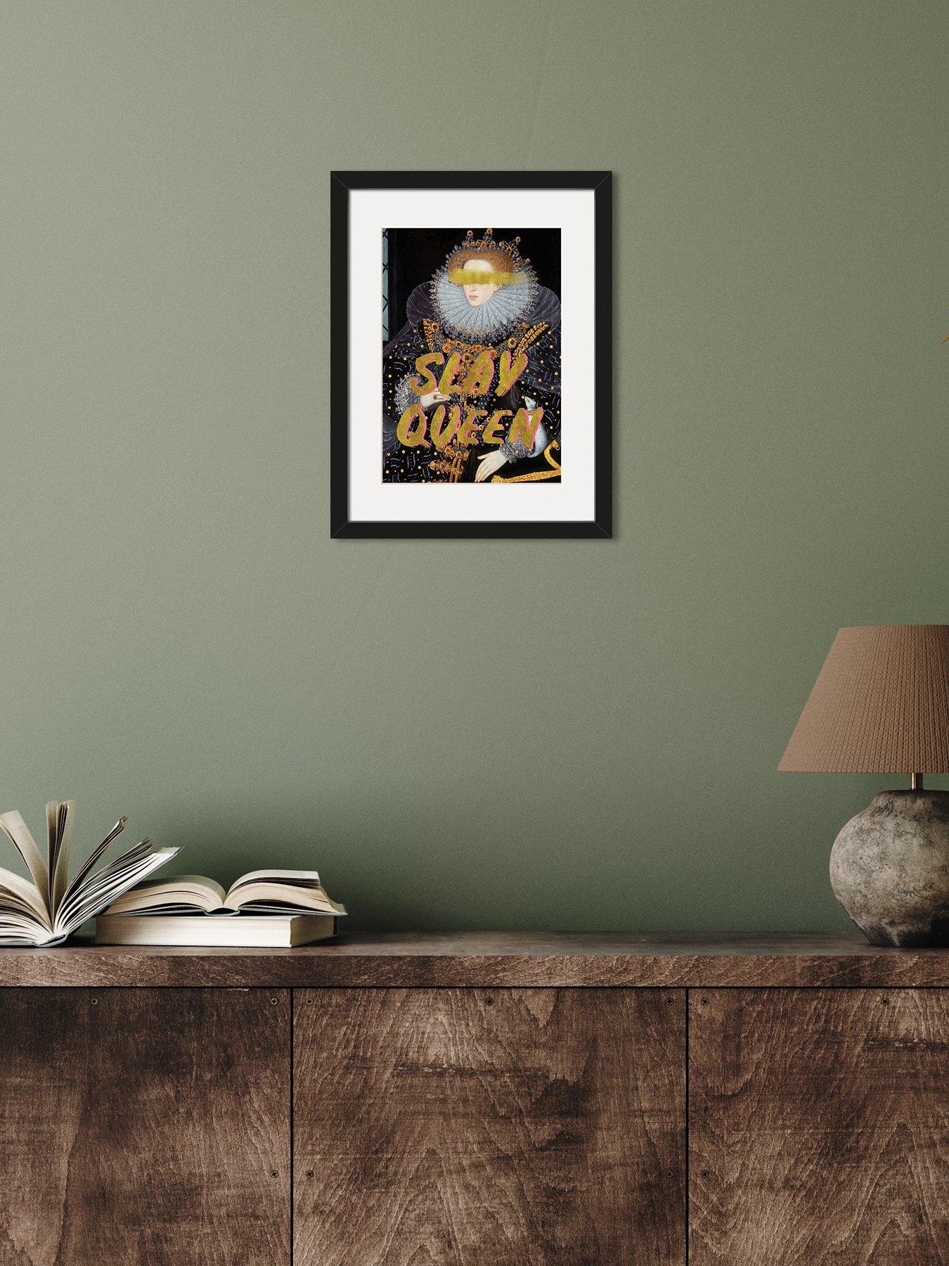 Slay Queen Framed Art 30x40cms
