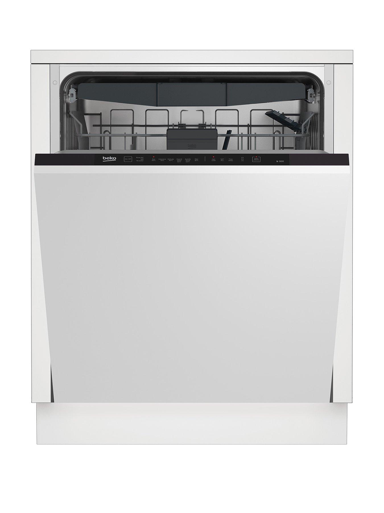 Beko B300 Bdin16540 Integrated Full Size Dishwasher With Selfdry - Dishwasher Only