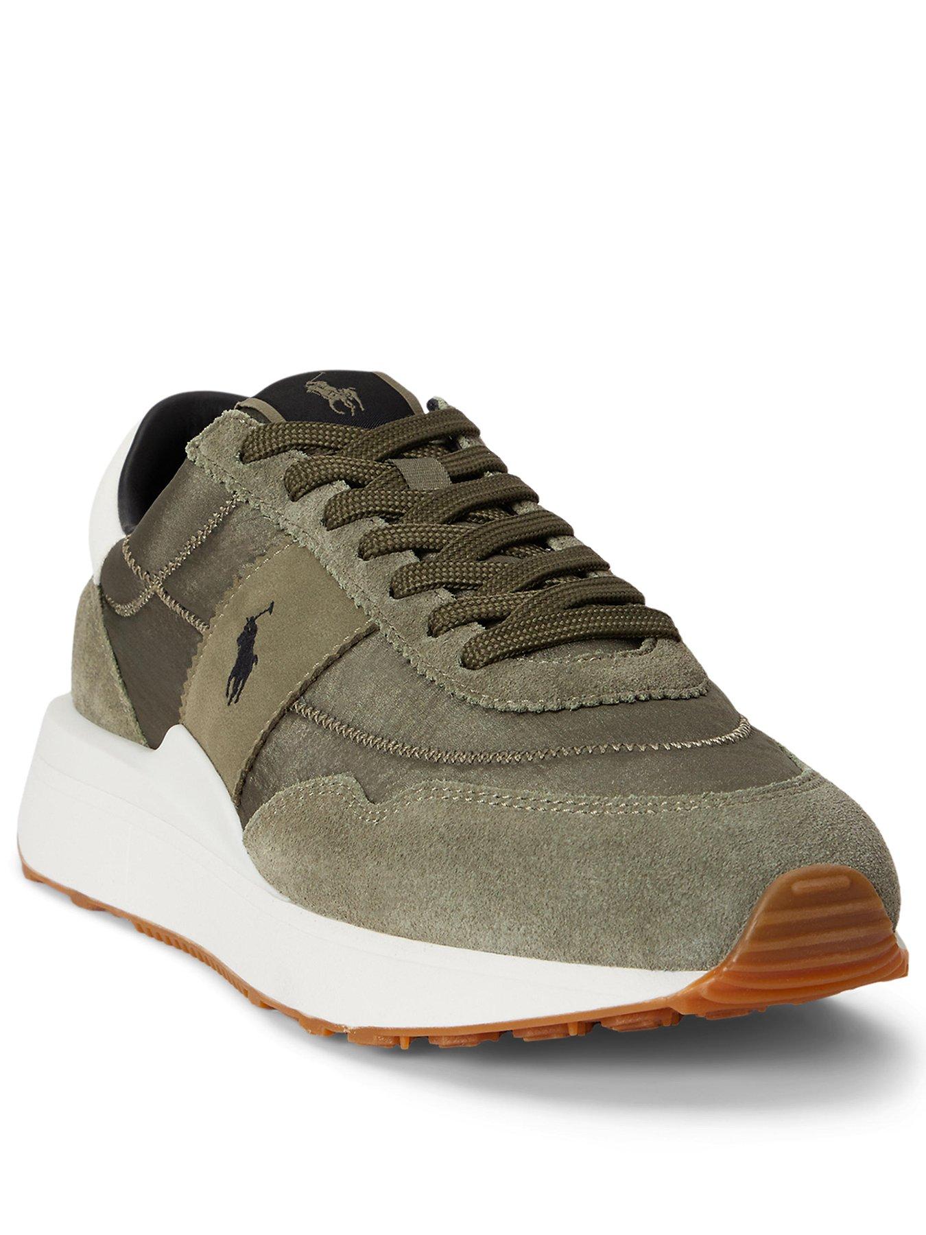 Image 2 of 5 of Polo Ralph Lauren Polo Ralph Lauren Train 89 Trainers - Khaki