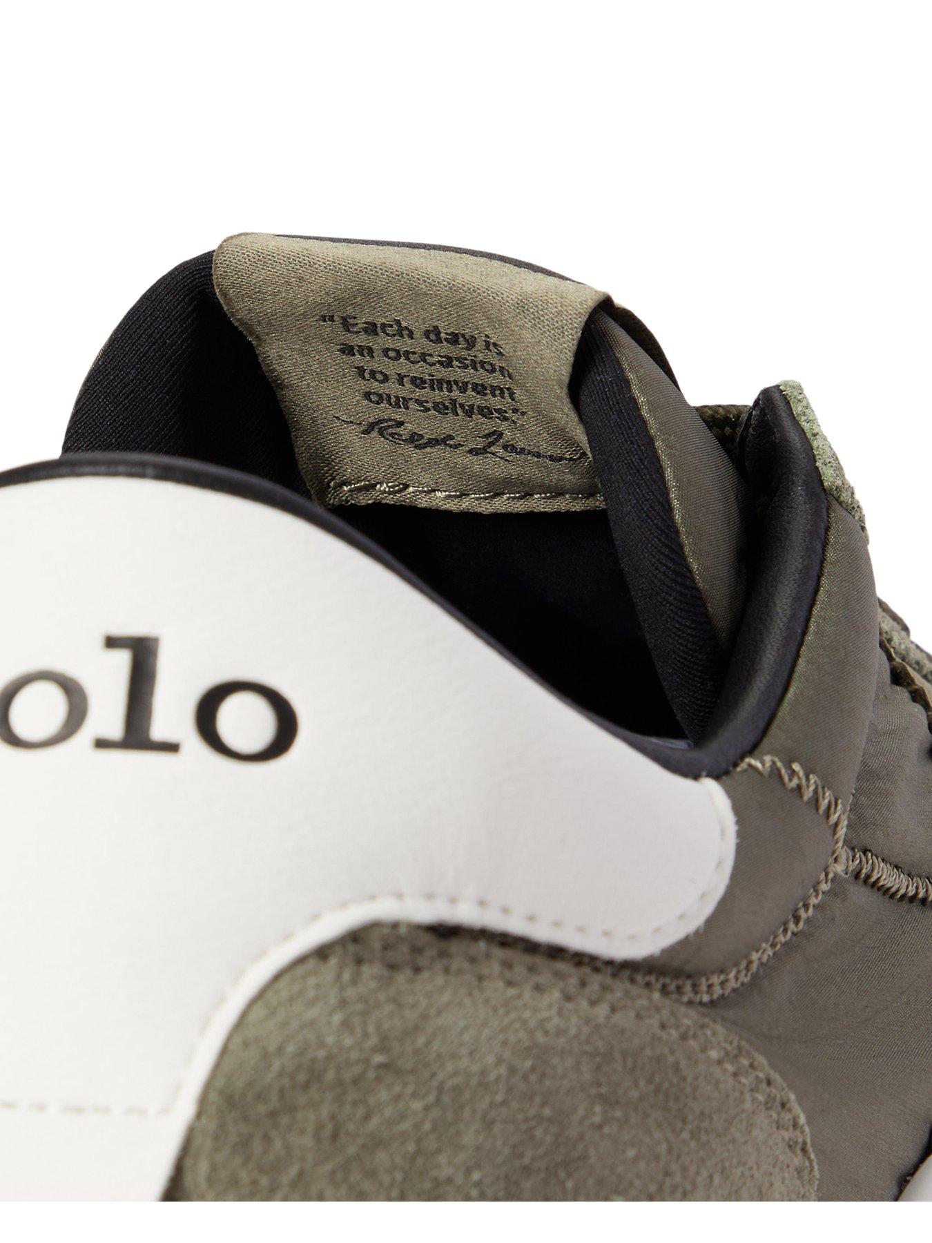 Image 5 of 5 of Polo Ralph Lauren Polo Ralph Lauren Train 89 Trainers - Khaki