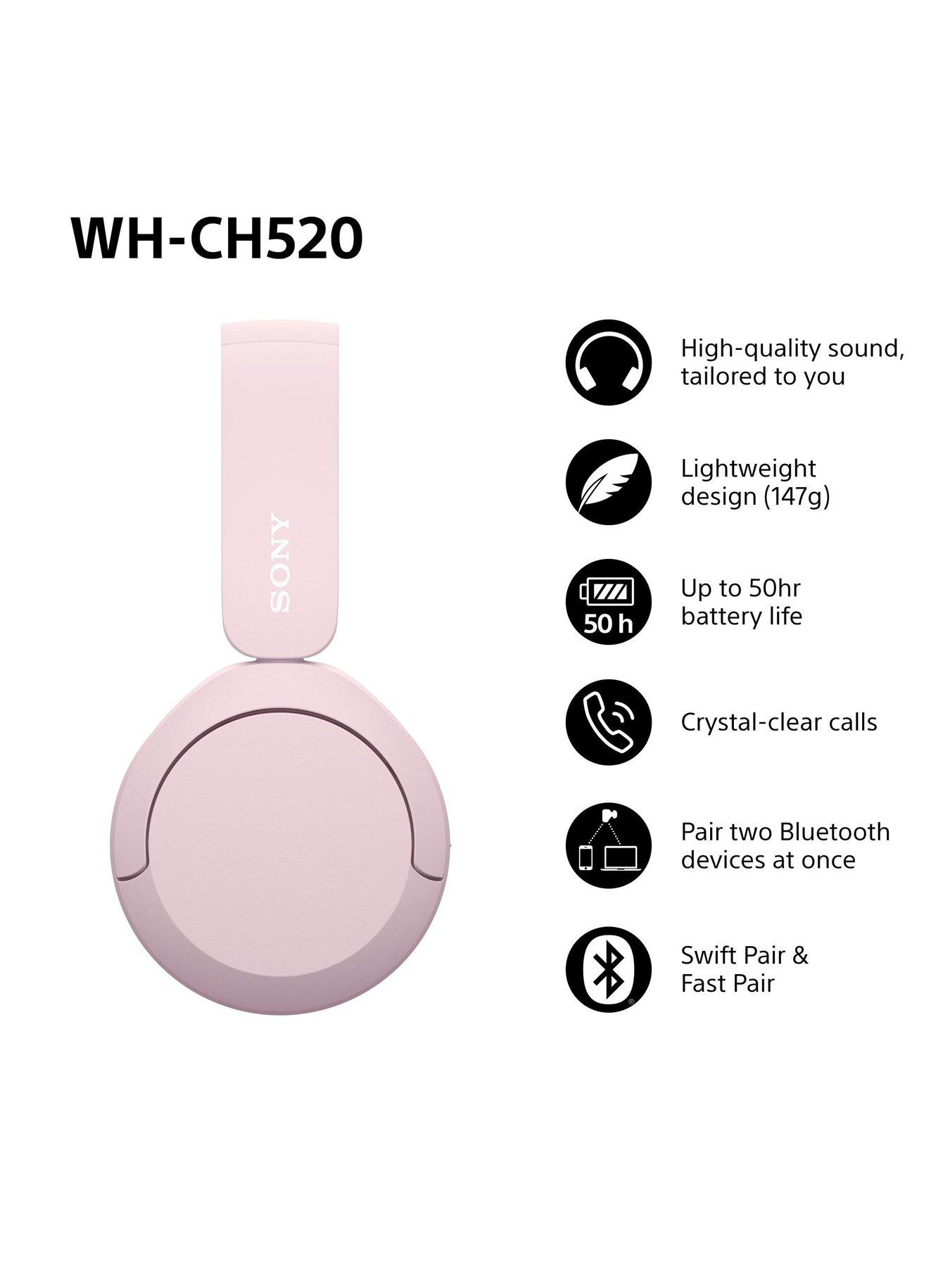 Image 7 of 7 of Sony WH-CH520 Wireless Bluetooth Headphones