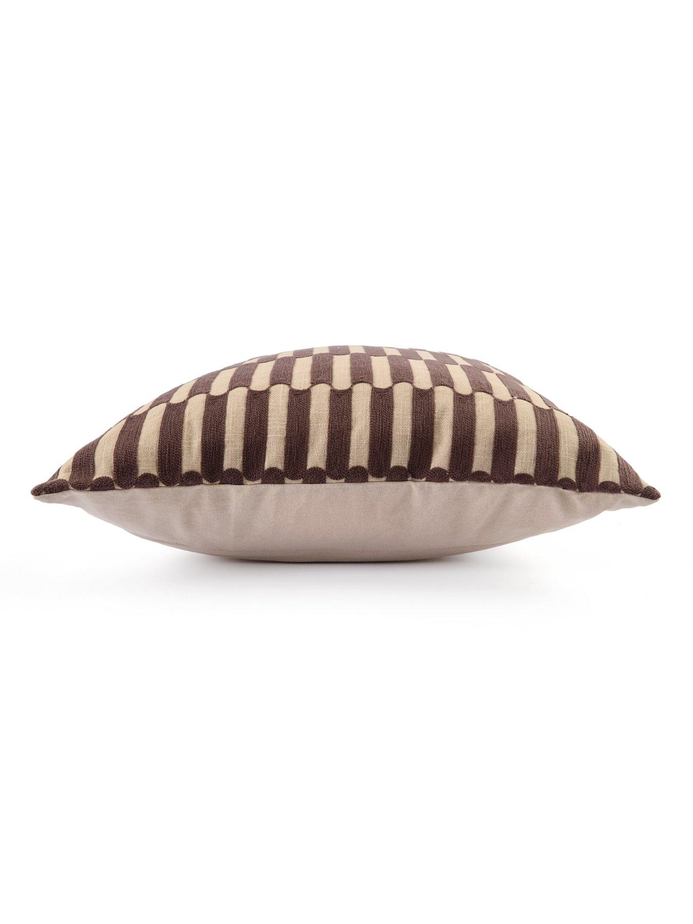 Image 3 of 7 of The Very Collection Retro Embroidered Cushion