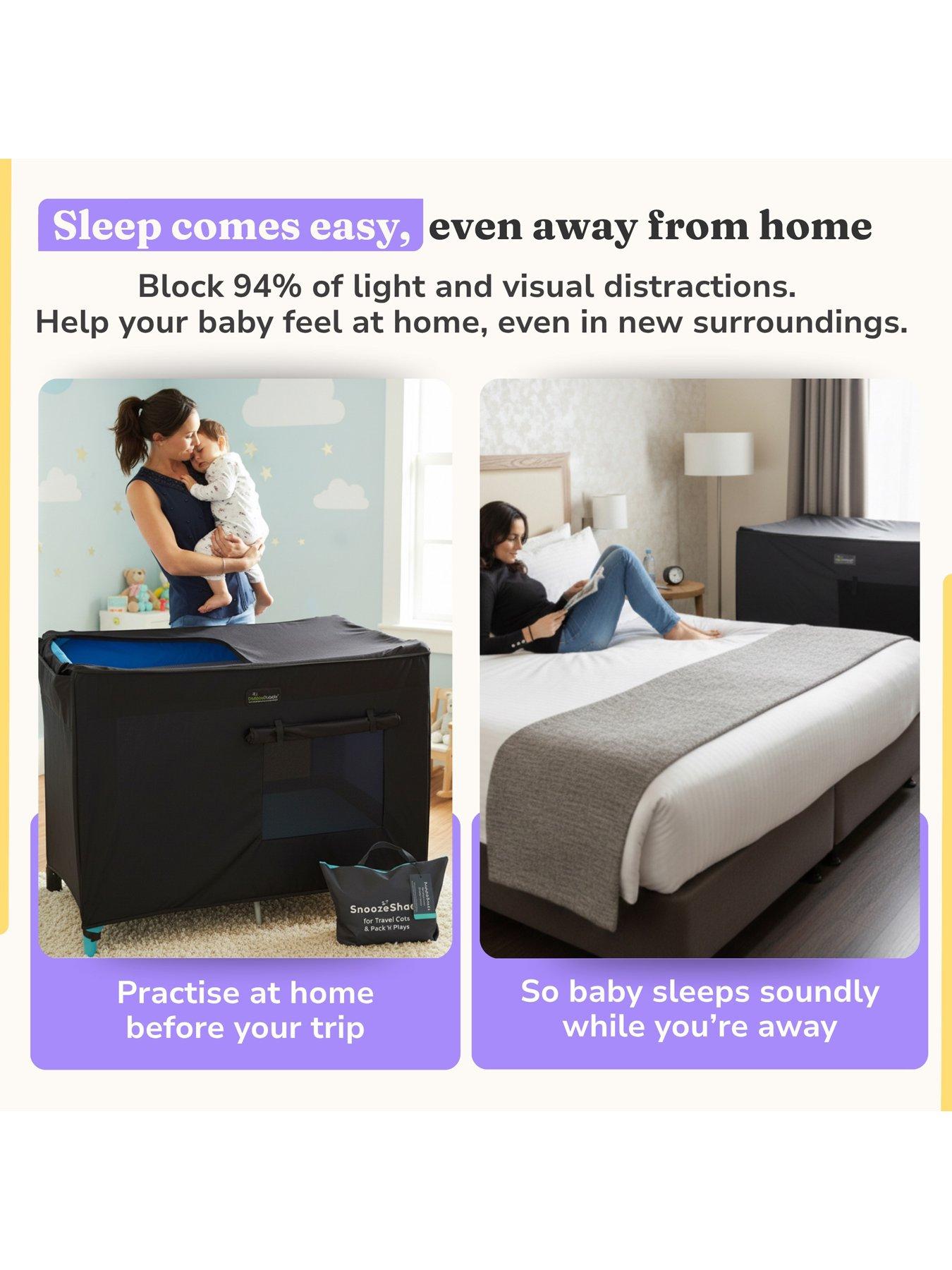 Image 3 of 8 of SnoozeShade for Travel Cots sleep shade