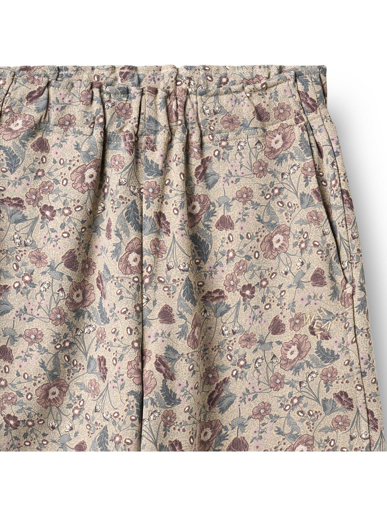 Image 5 of 5 of Wheat Girls Lia 2 Piece Floral Sweat Set - Cream