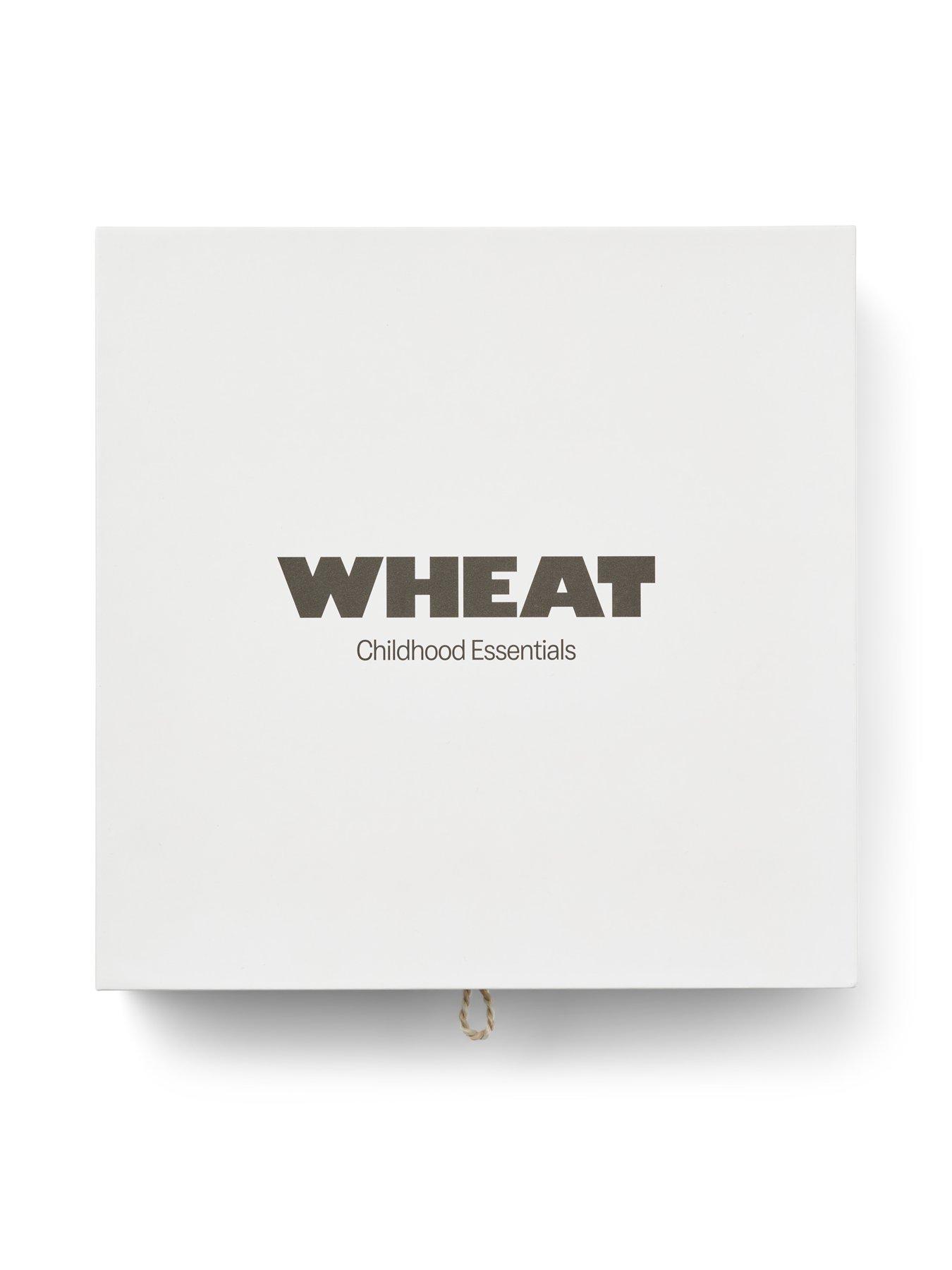 Image 3 of 6 of Wheat Baby Boys Stripe Sleepsuit &amp; Hat Giftbox - Cream