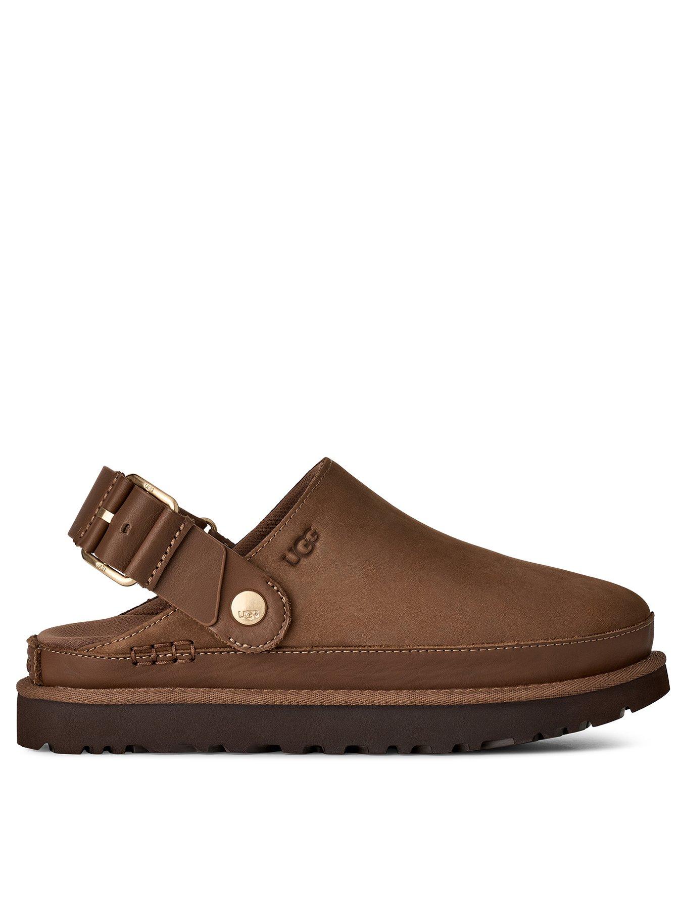 Image 1 of 5 of UGG Womens Goldenstar Villa Clog - Dark Chestnut