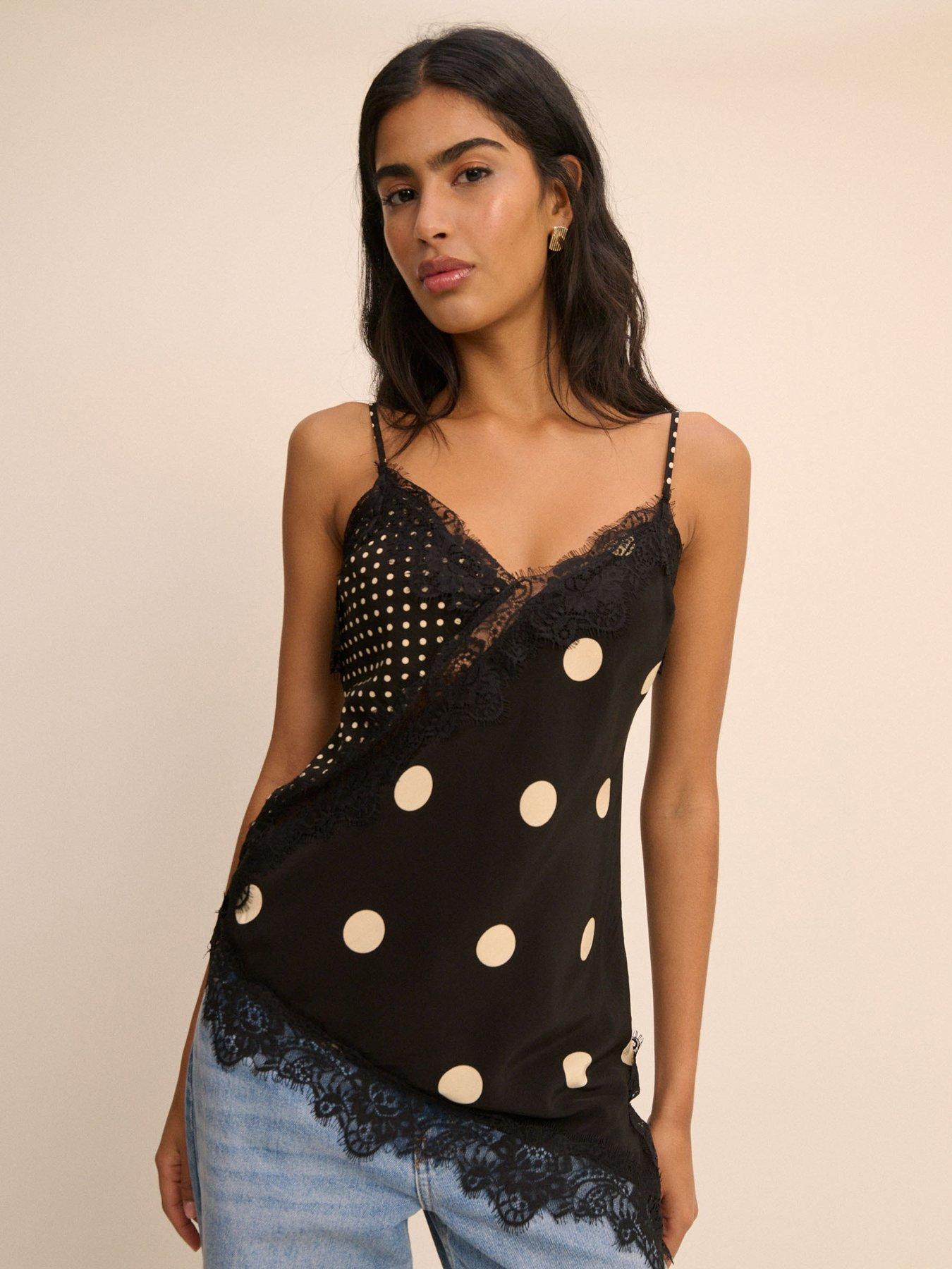 Image 1 of 5 of Nobodys Child Saturn Cami Top - Black