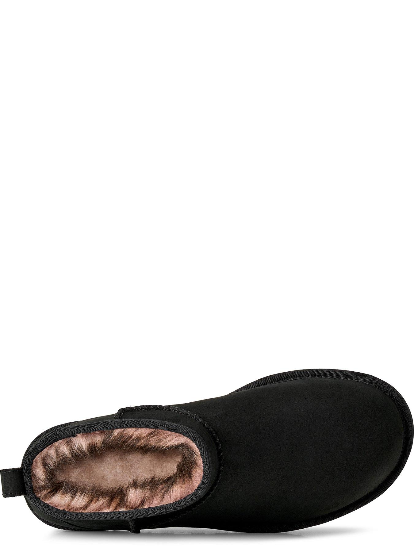 Image 3 of 4 of UGG Womens Classic Ultra Mini Nubuck - Black