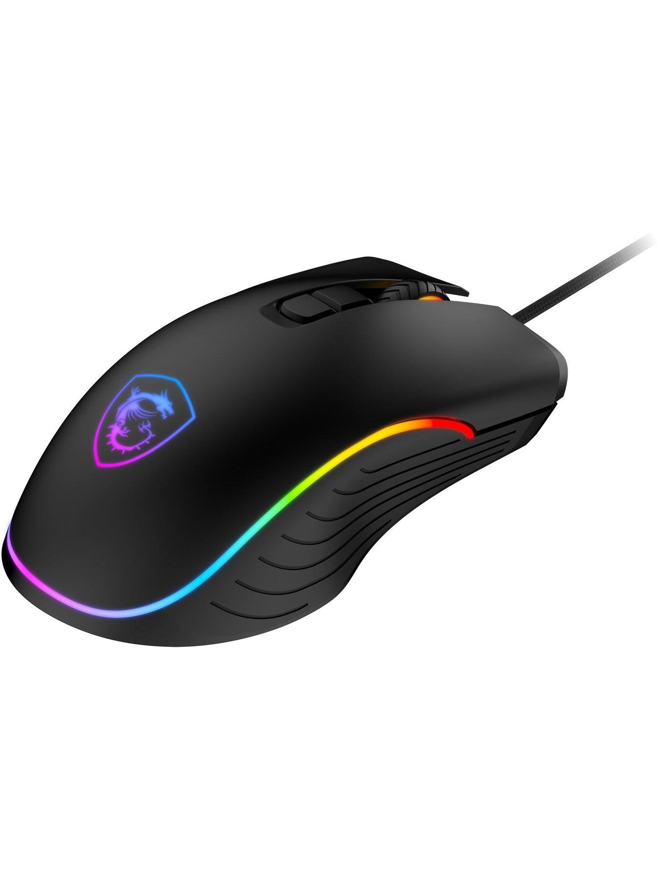 Image 4 of 7 of MSI FORGE GM300 Optical RGB Gaming Mouse - Black