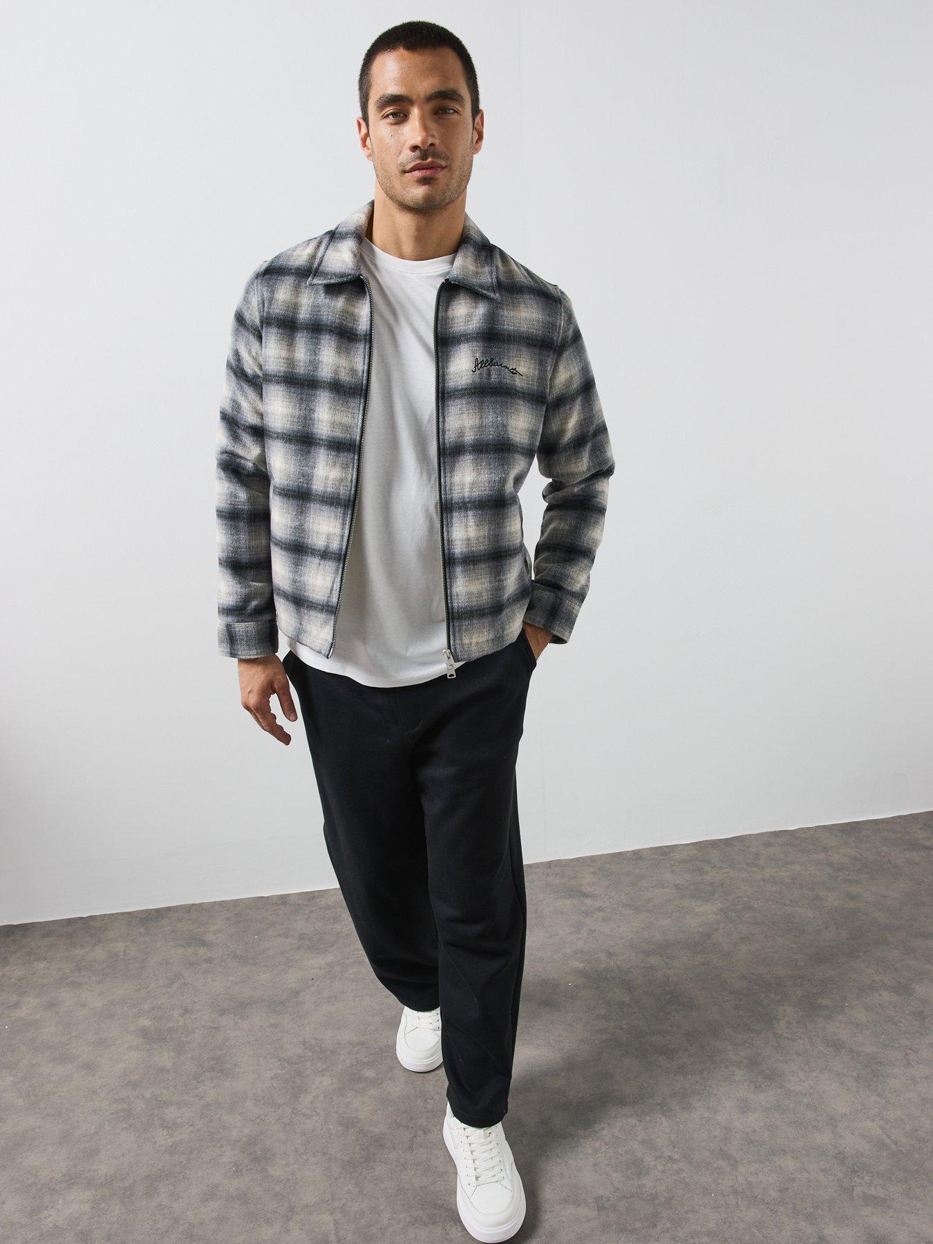 Image 3 of 6 of AllSaints Allsaints Conduct Jacket - Grey