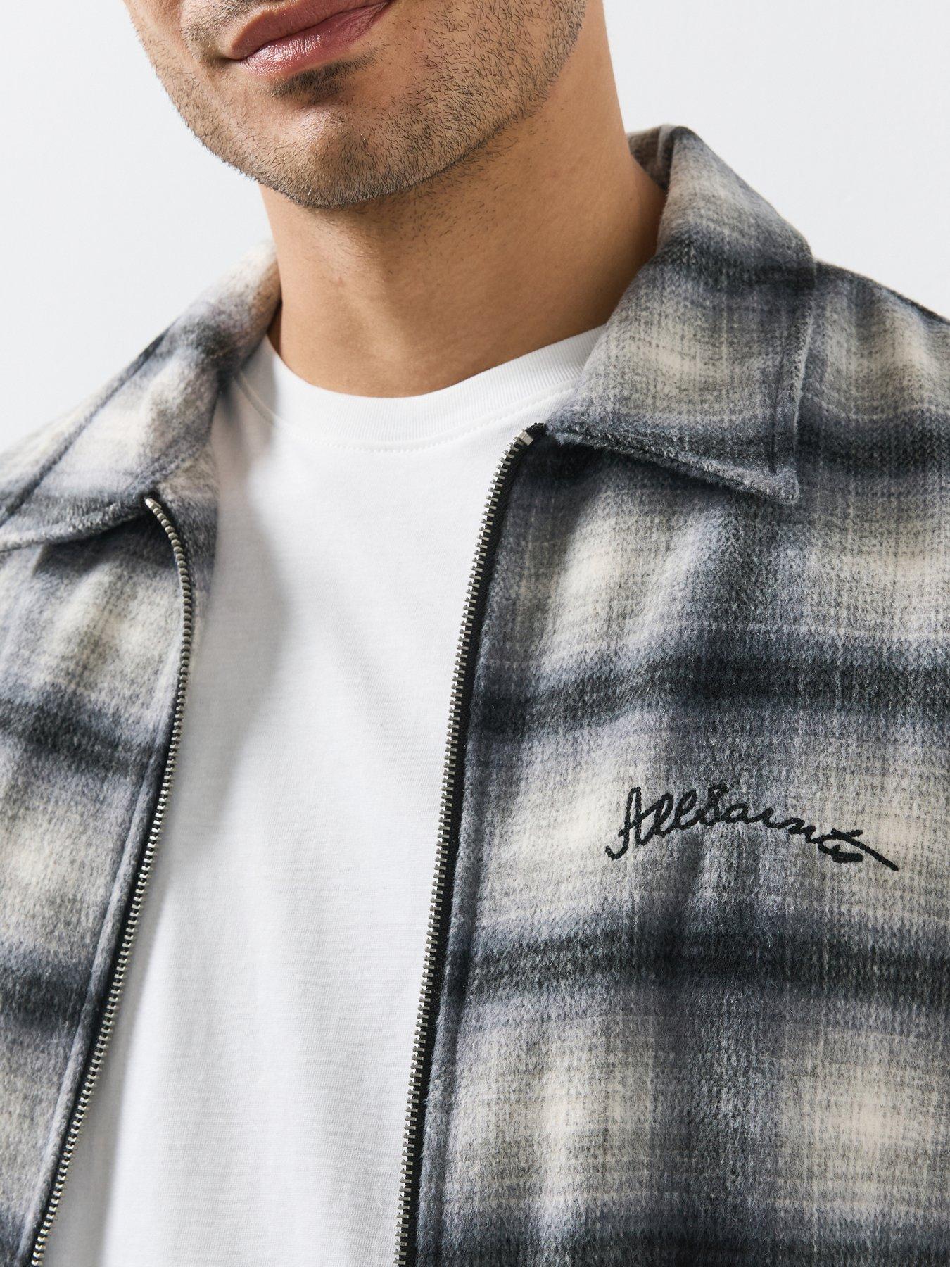 Image 4 of 6 of AllSaints Allsaints Conduct Jacket - Grey