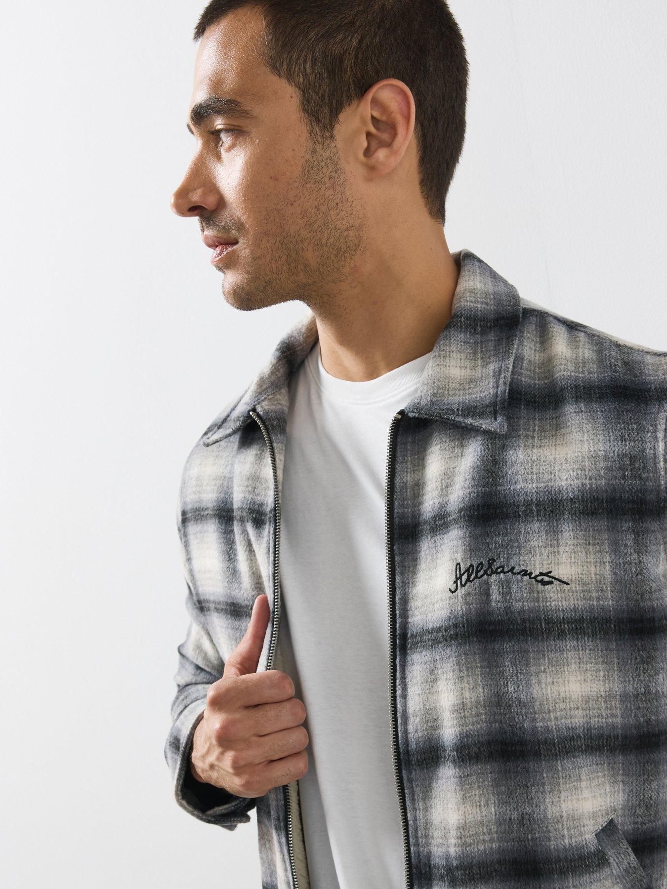 Image 5 of 6 of AllSaints Allsaints Conduct Jacket - Grey