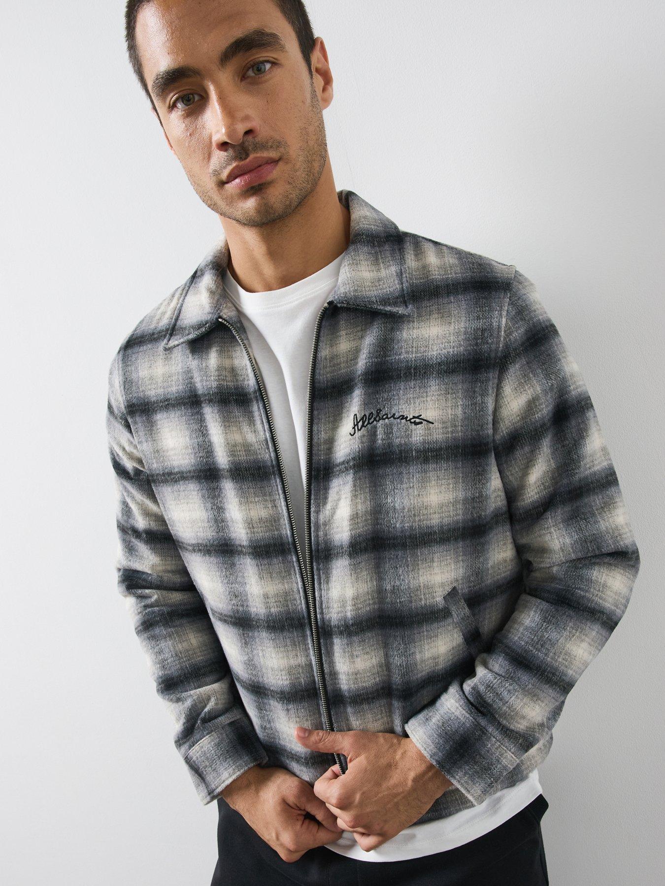 Image 6 of 6 of AllSaints Allsaints Conduct Jacket - Grey