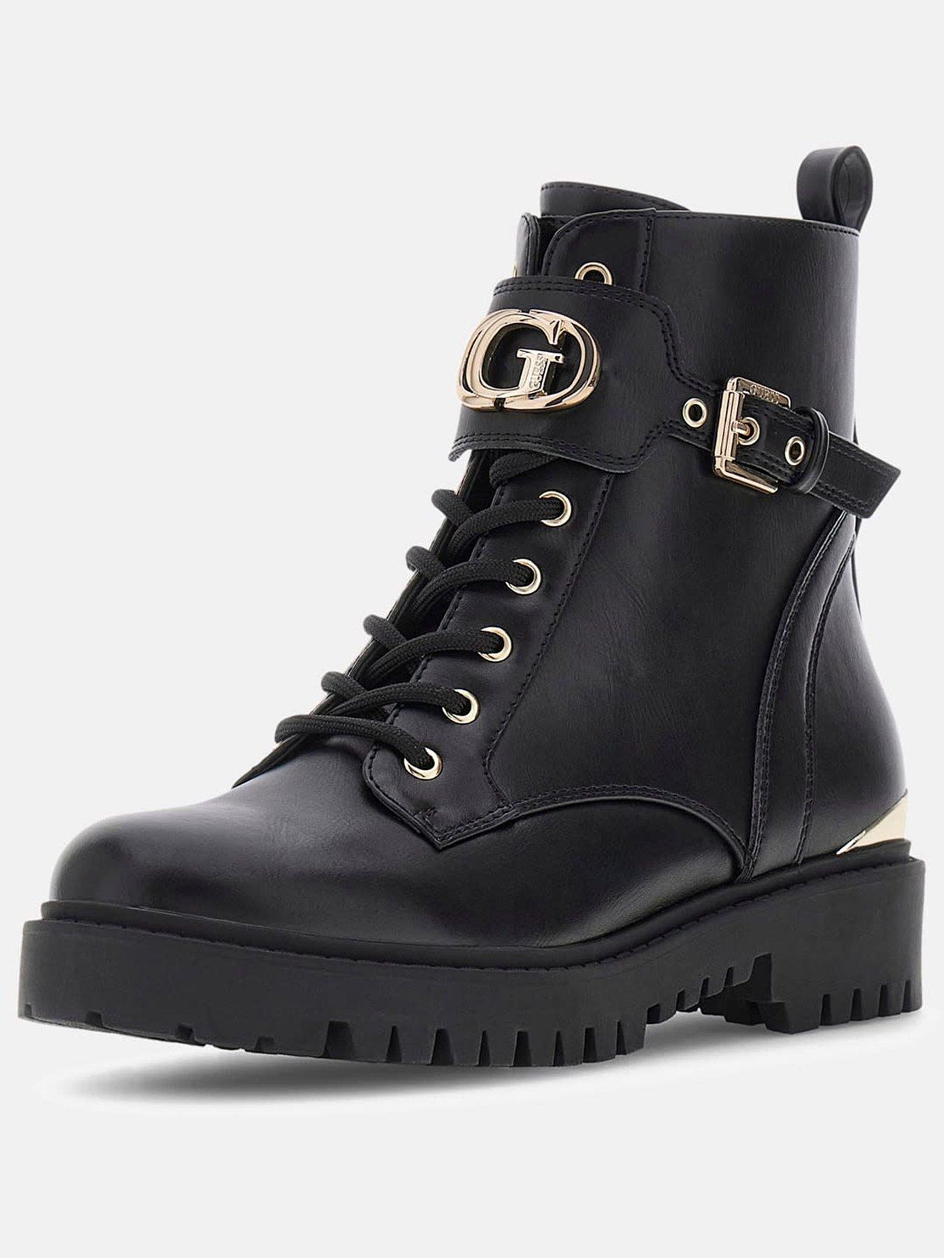 Image 2 of 5 of Guess Olanna Ankle Boots - Black