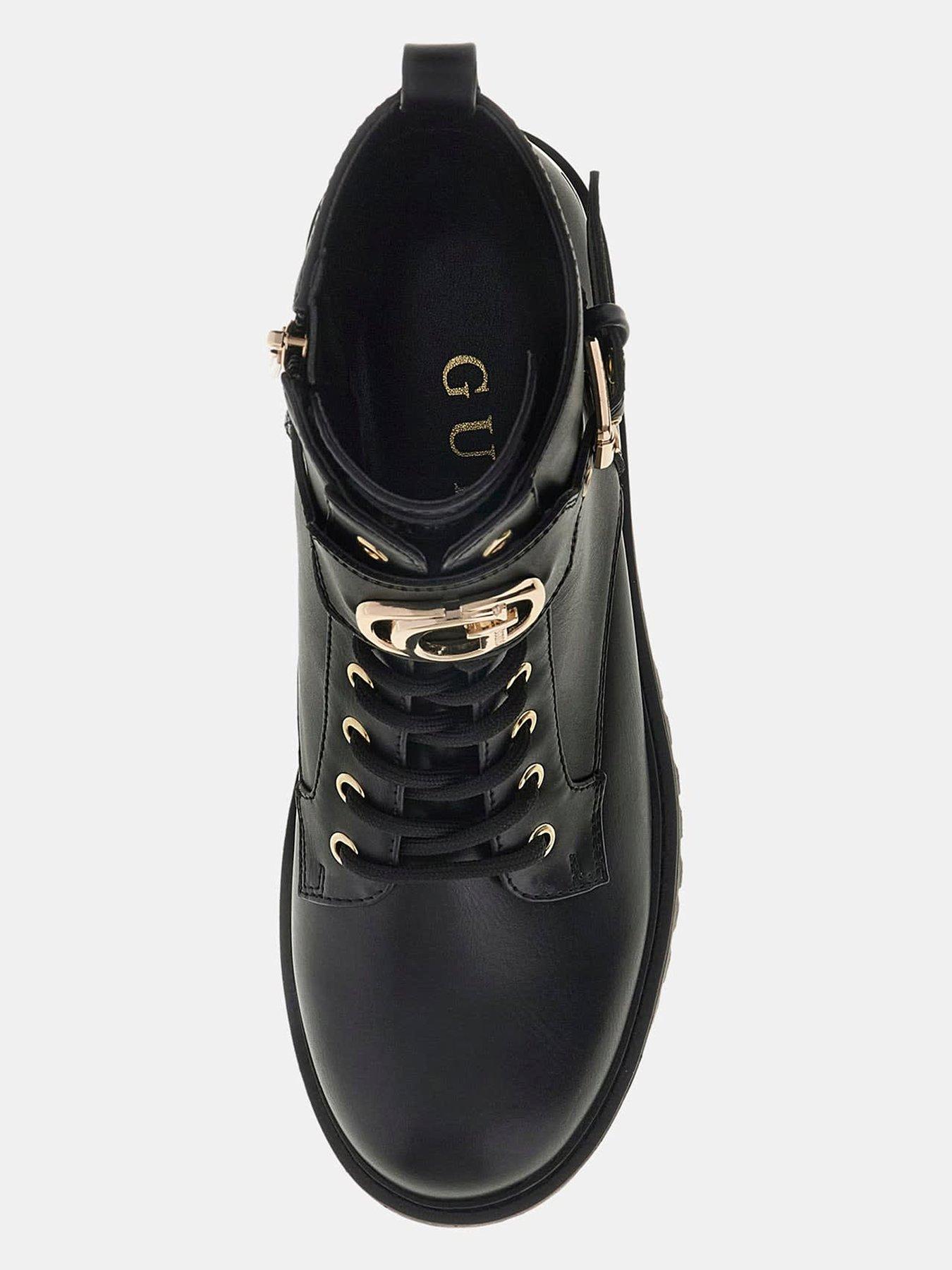 Image 4 of 5 of Guess Olanna Ankle Boots - Black