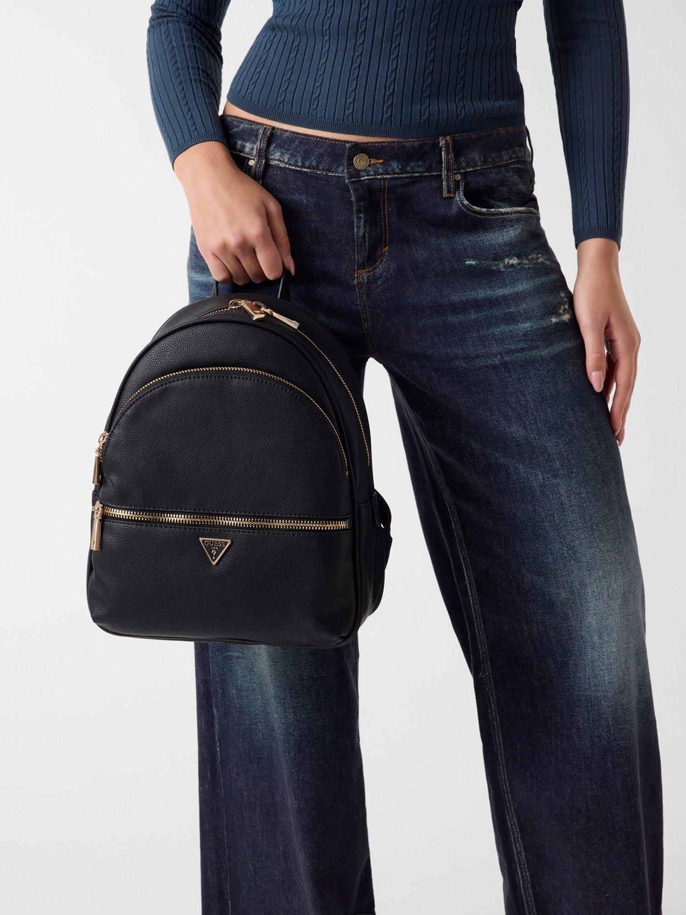 Guess Women's Manhattan II Large Backpack - Black
