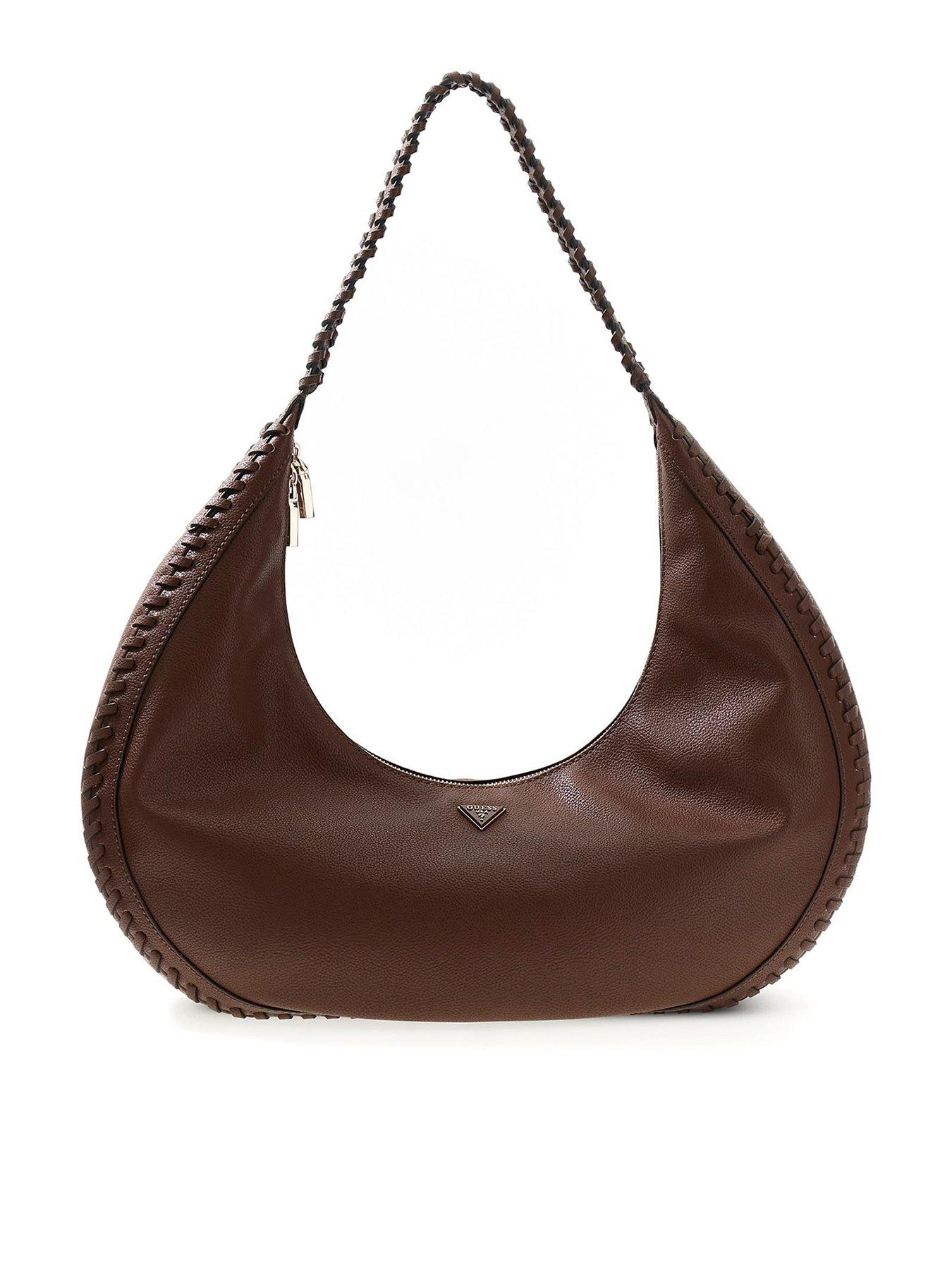 Guess Petra Hobo Bag - Brown