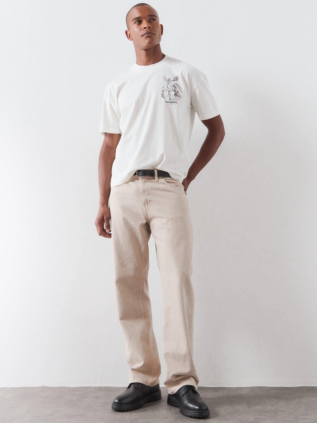 Image 3 of 6 of AllSaints Seraph Graphic T-Shirt - White