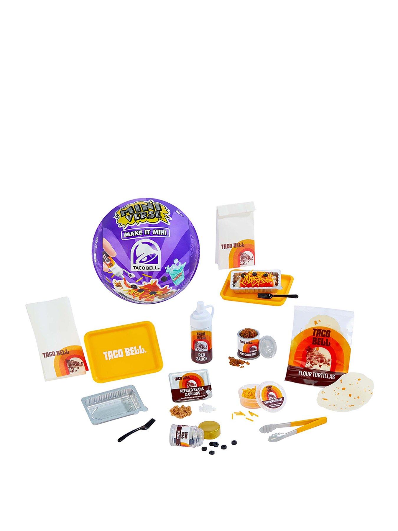 Image 1 of 7 of Mini Verse Make It Mini Taco Bell&reg; Series 2 Decades Collectible Mini Food Replica<br /><br />&nbsp;