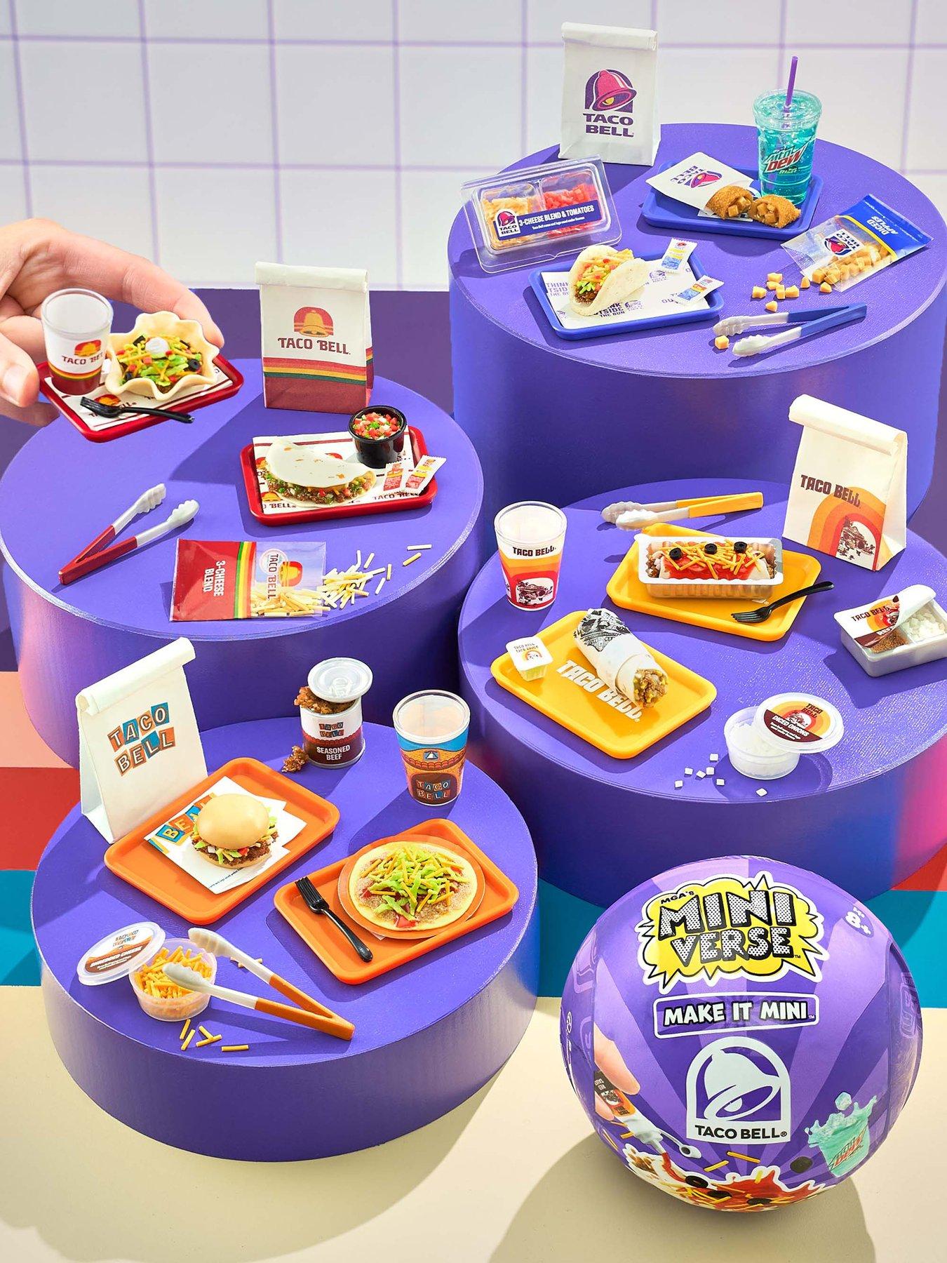 Image 2 of 7 of Mini Verse Make It Mini Taco Bell&reg; Series 2 Decades Collectible Mini Food Replica<br /><br />&nbsp;
