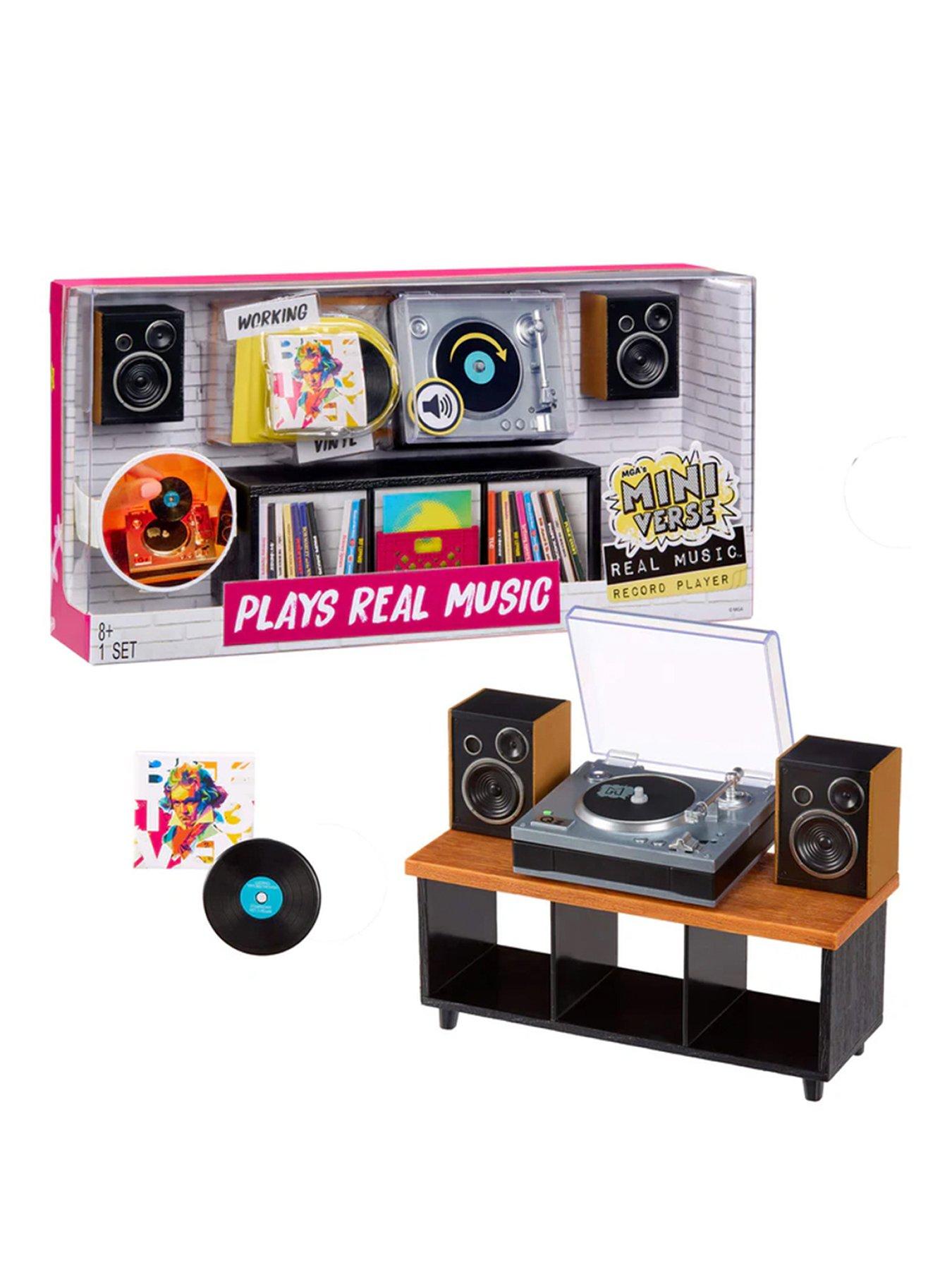 Image 1 of 7 of Mini Verse MGA's Miniverse Real Music Record Player