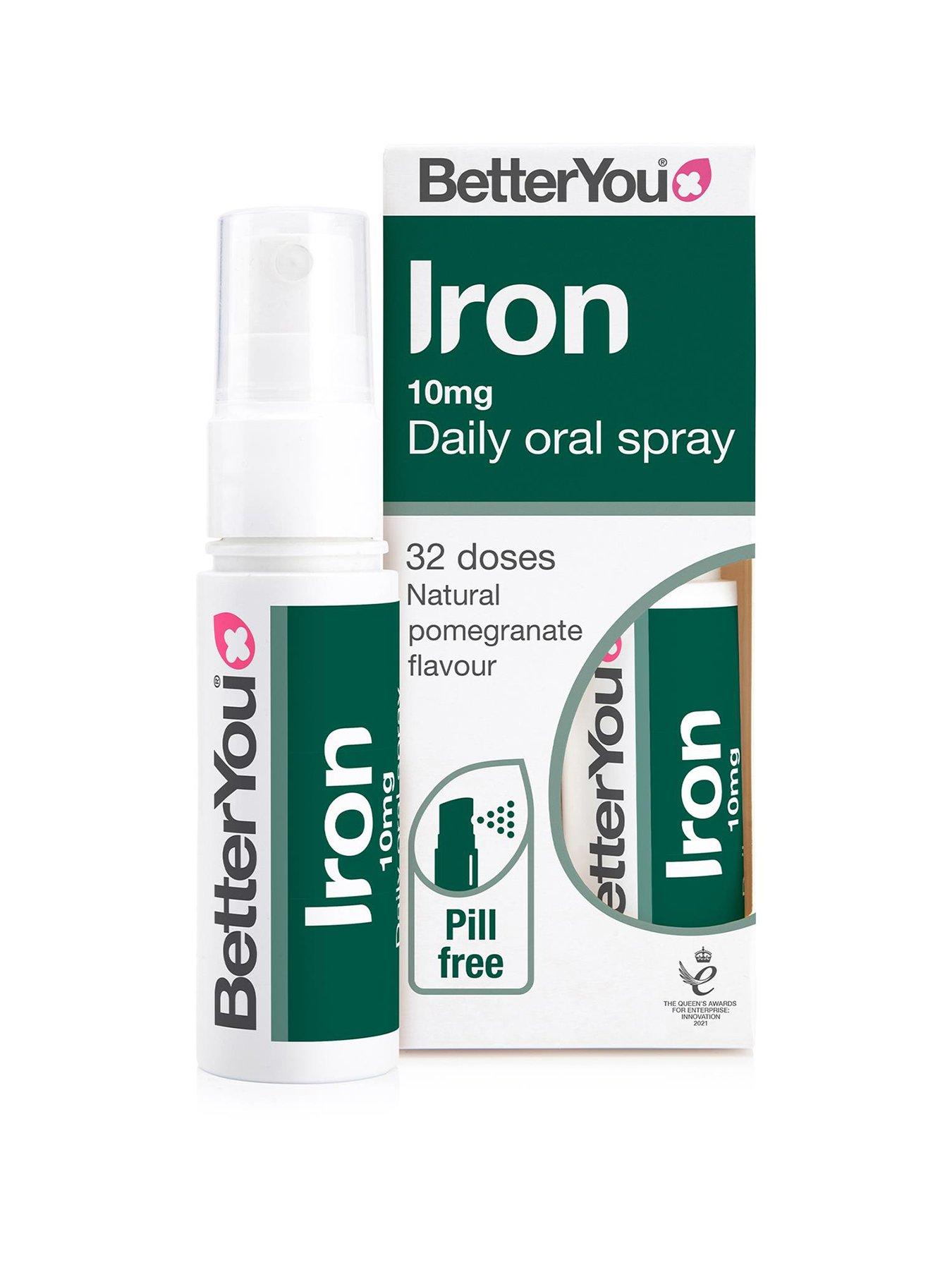 BetterYou BetterYou - Iron 10 - Pomegranate - 25ml