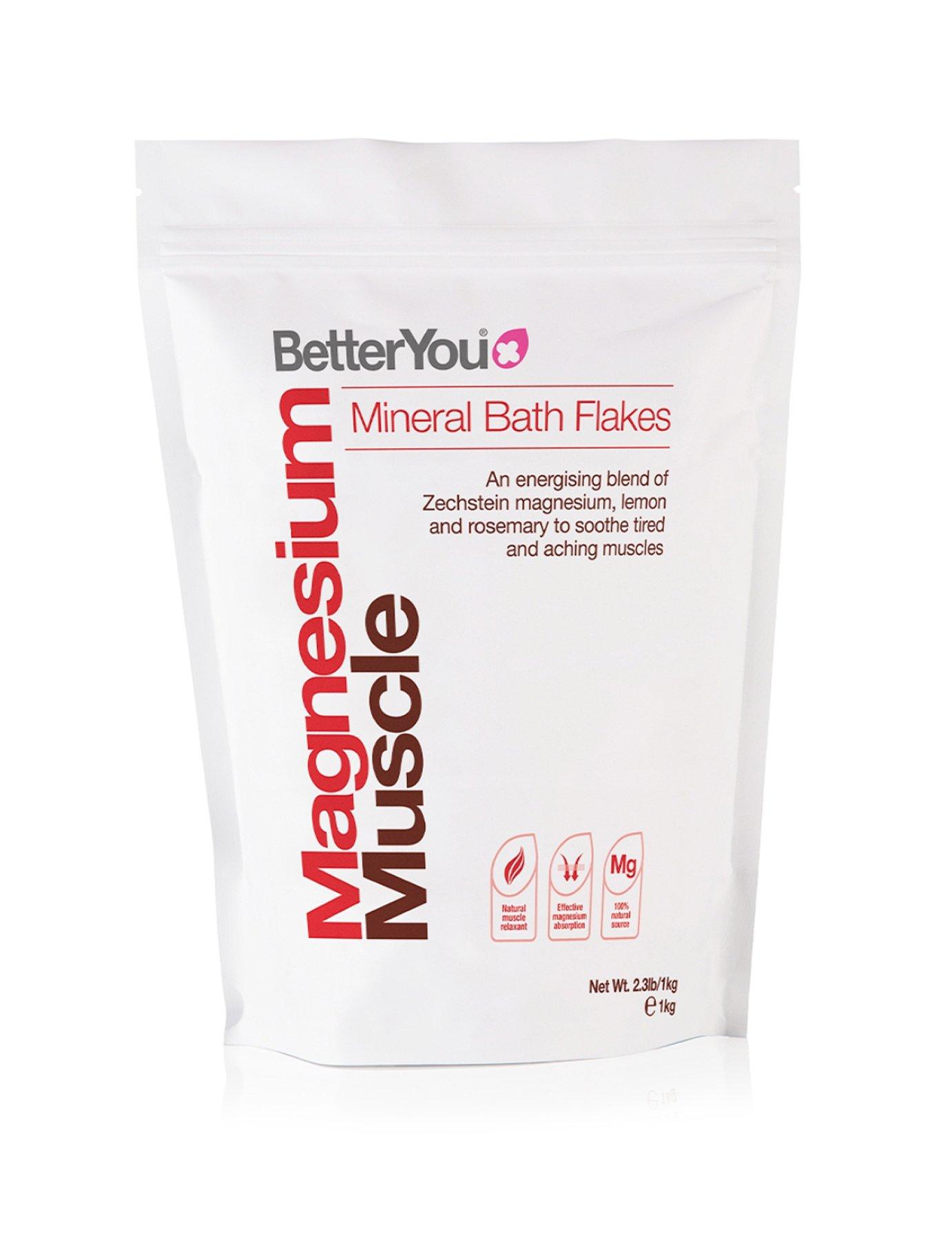 Betteryou Betteryou - Mag Muscle Flakes - Lemon & Rosemary - 1Kg