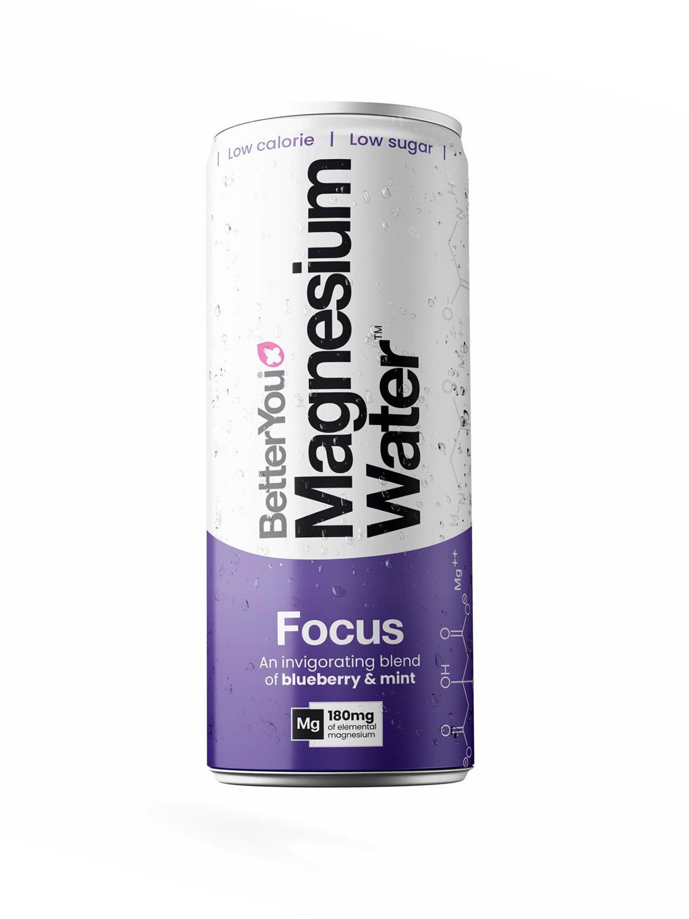 BetterYou BetterYou - Mag Water Focus - Blueberry  &  Mint - 12 x 250ml