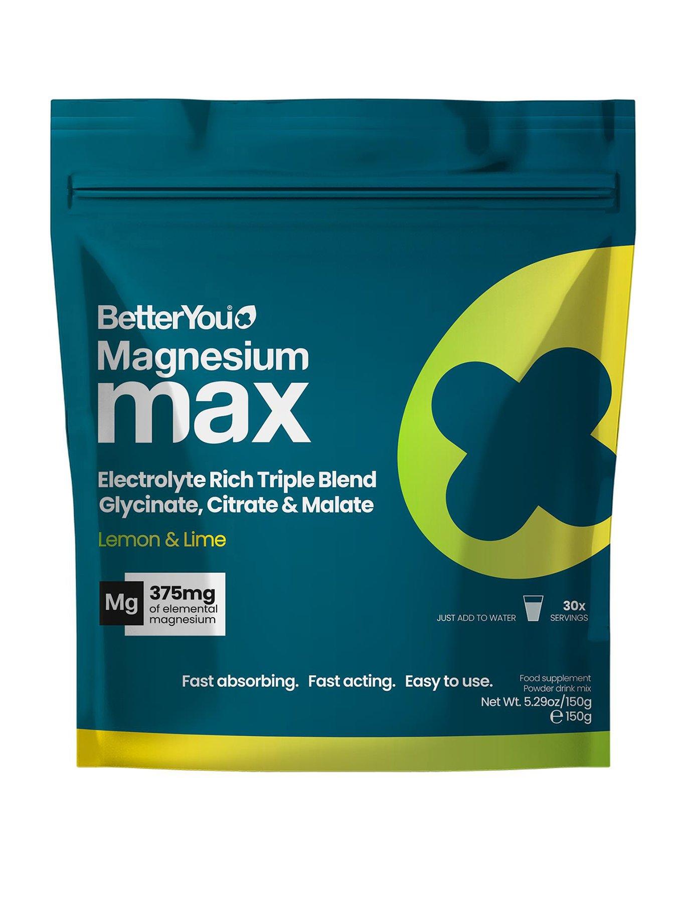 Betteryou Magnesium Max Powder Lemon & Lime - Lemon & Lime - 135G