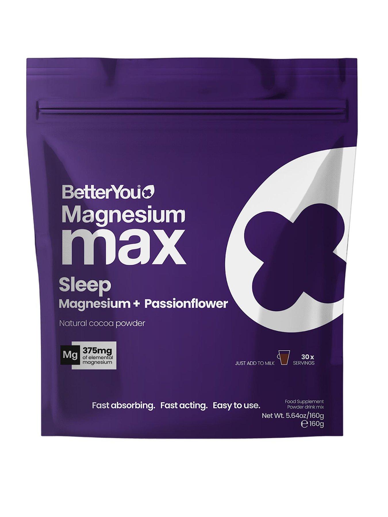 Image 1 of 1 of BetterYou BetterYou - Magnesium Max Sleep Powder - Chocolate - 160g