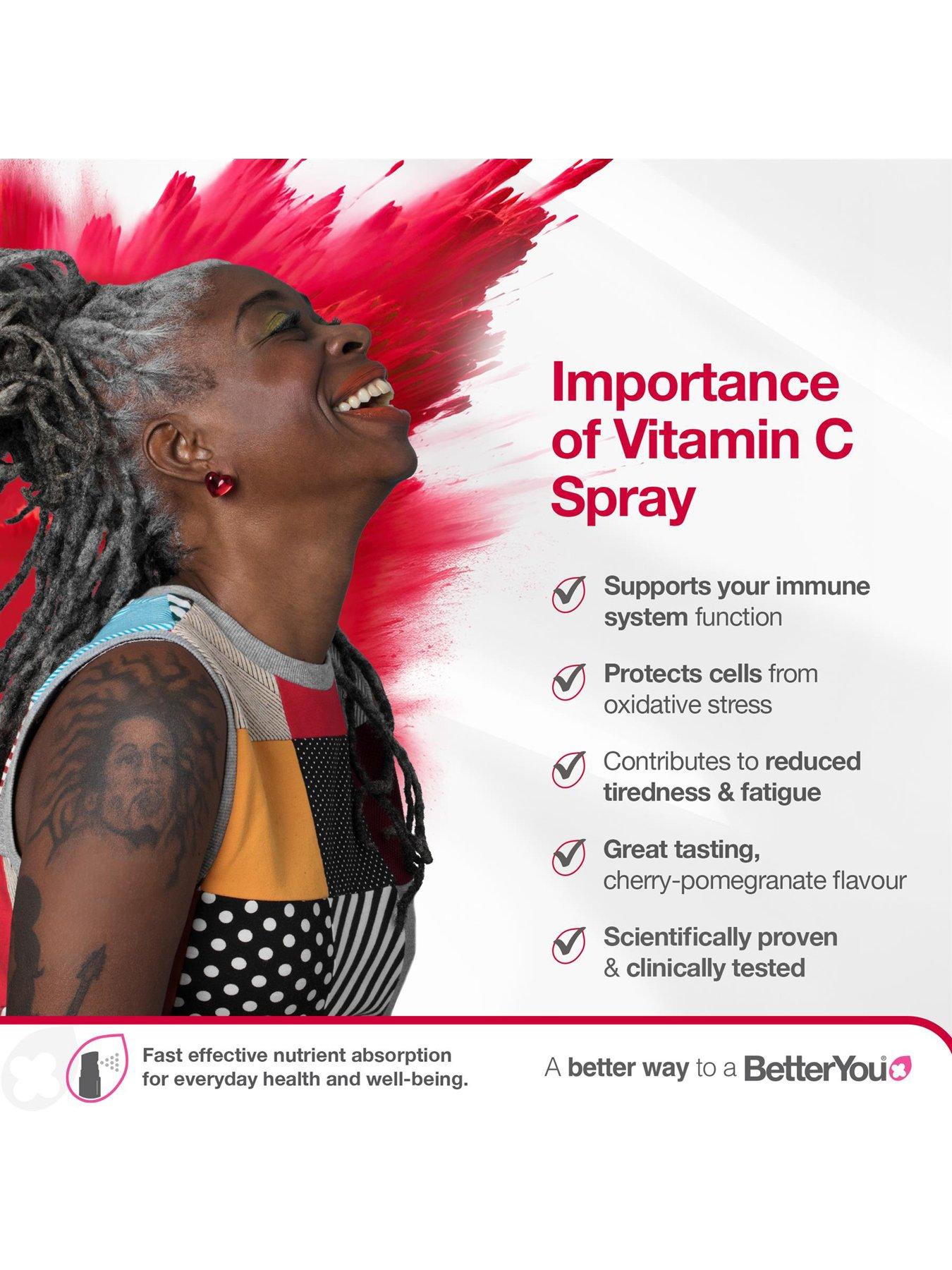 Image 2 of 6 of BetterYou BetterYou - Vitamin C - Cherry & Pomegranate - 50ml