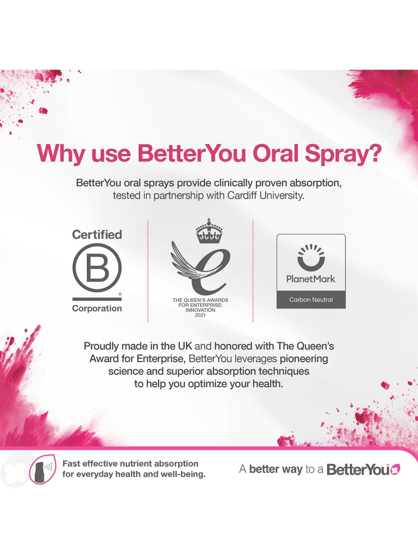 Image 6 of 6 of BetterYou BetterYou - Vitamin C - Cherry & Pomegranate - 50ml