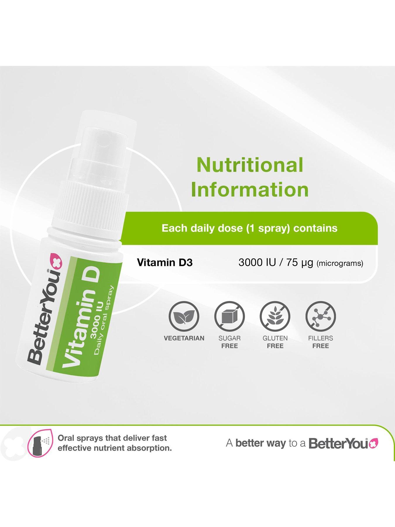 Image 3 of 6 of BetterYou BetterYou - Vitamin D3000 - Peppermint - 15ml