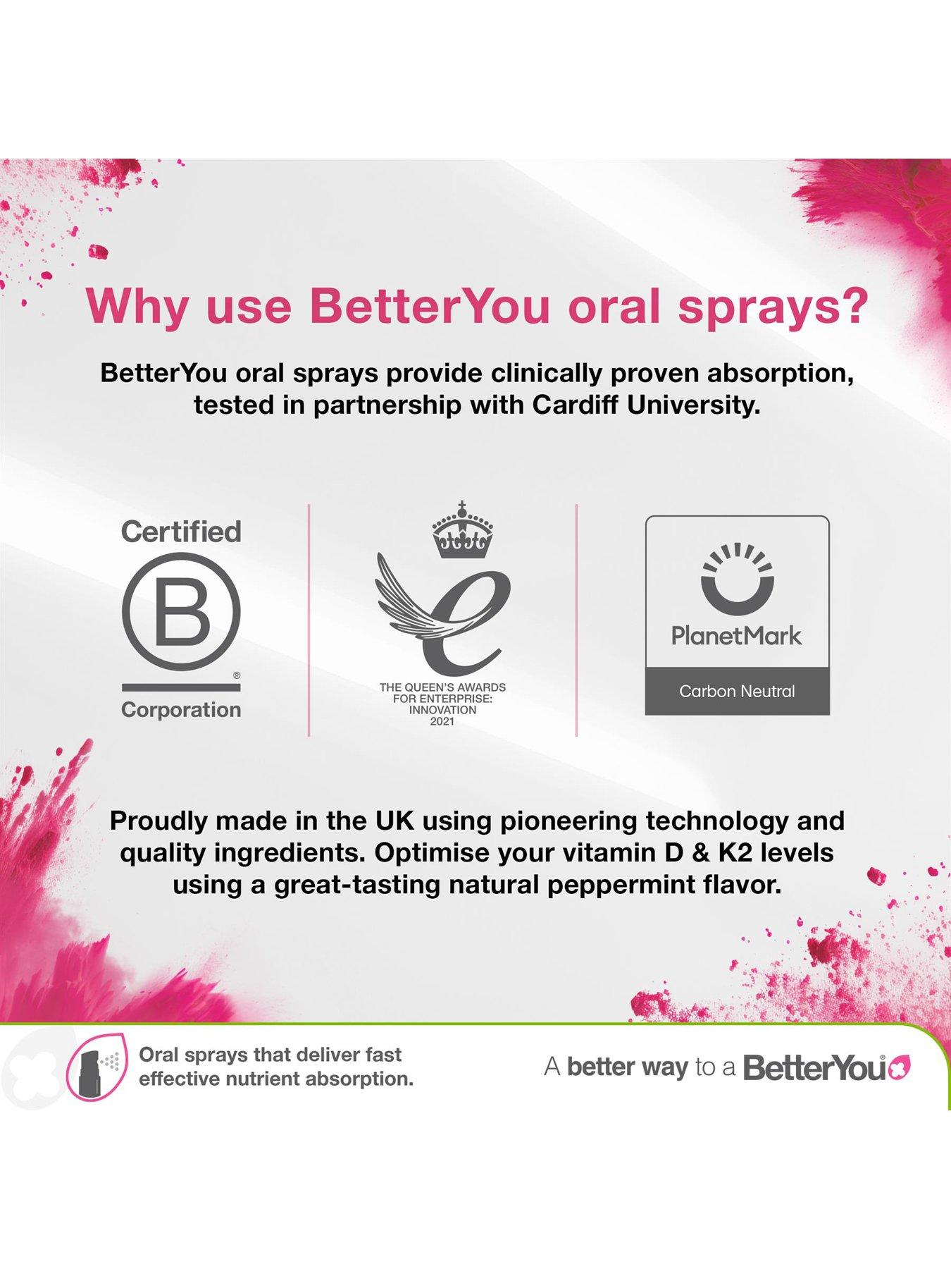 Image 6 of 6 of BetterYou BetterYou - Vitamin D3000 - Peppermint - 15ml