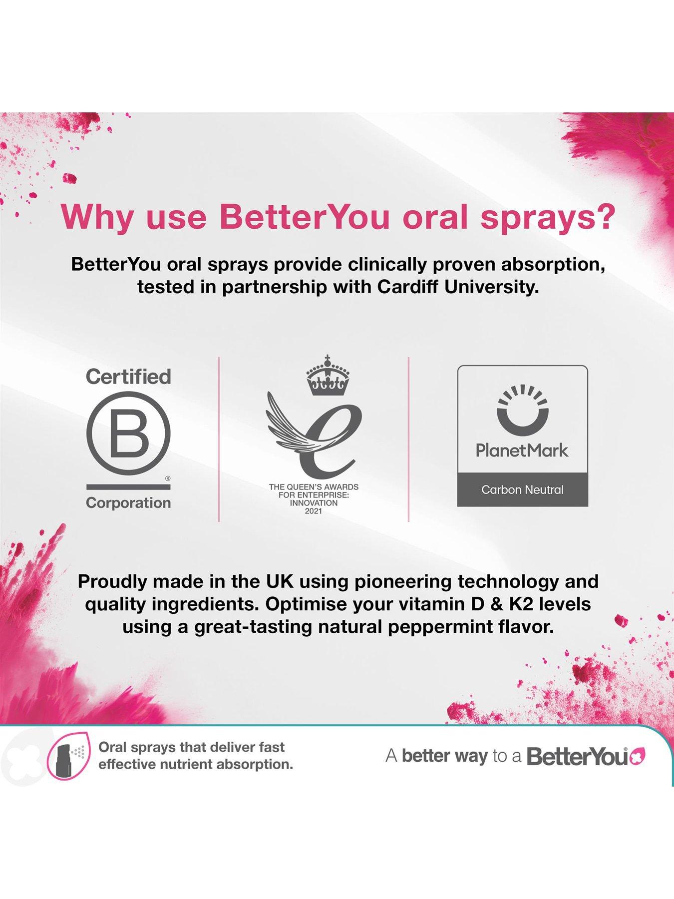 Image 6 of 6 of BetterYou BetterYou - Vitamin D4000 - Peppermint - 15ml
