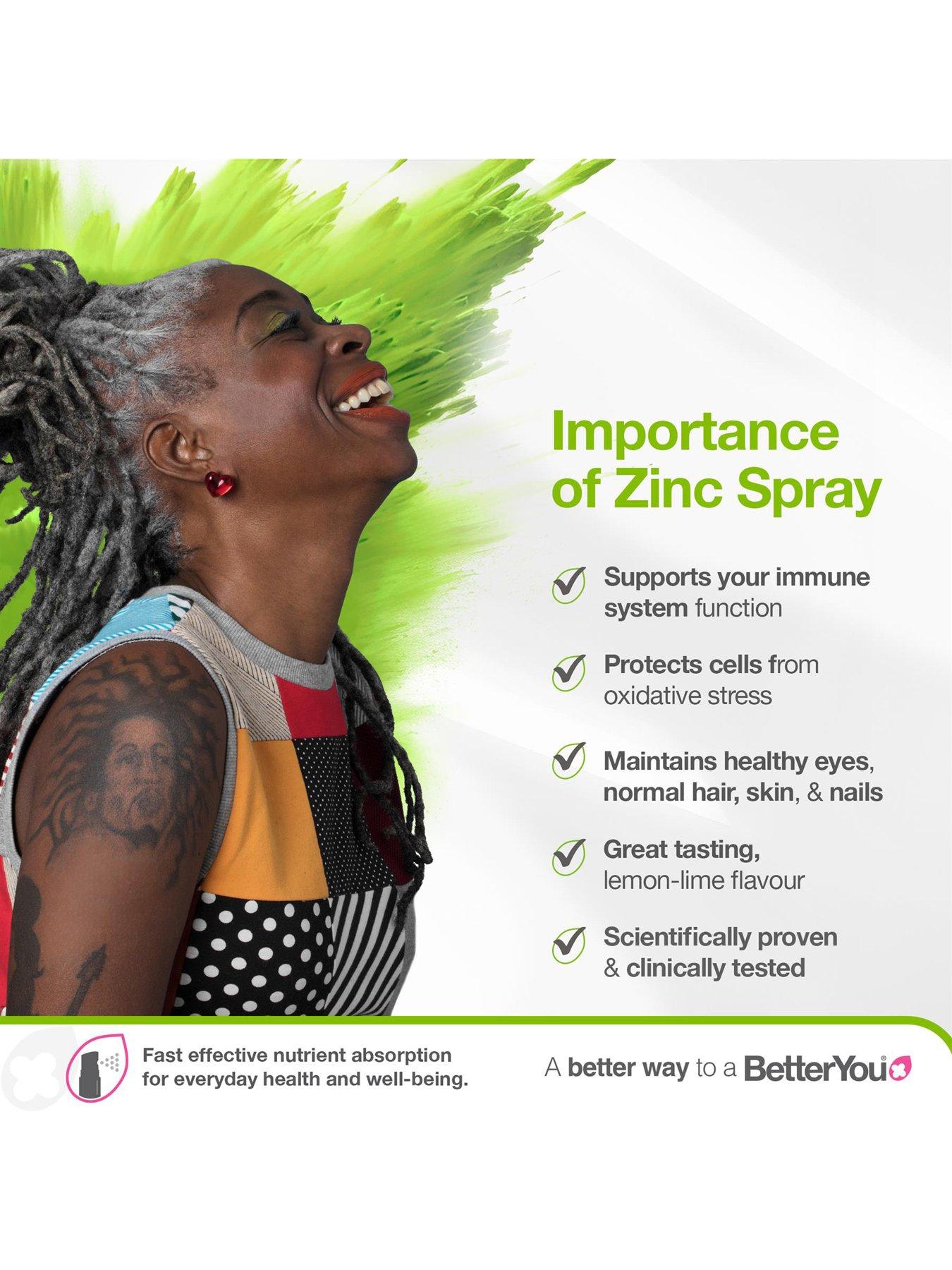 Image 2 of 6 of BetterYou BetterYou - Zinc - Lemon & Lime - 50ml
