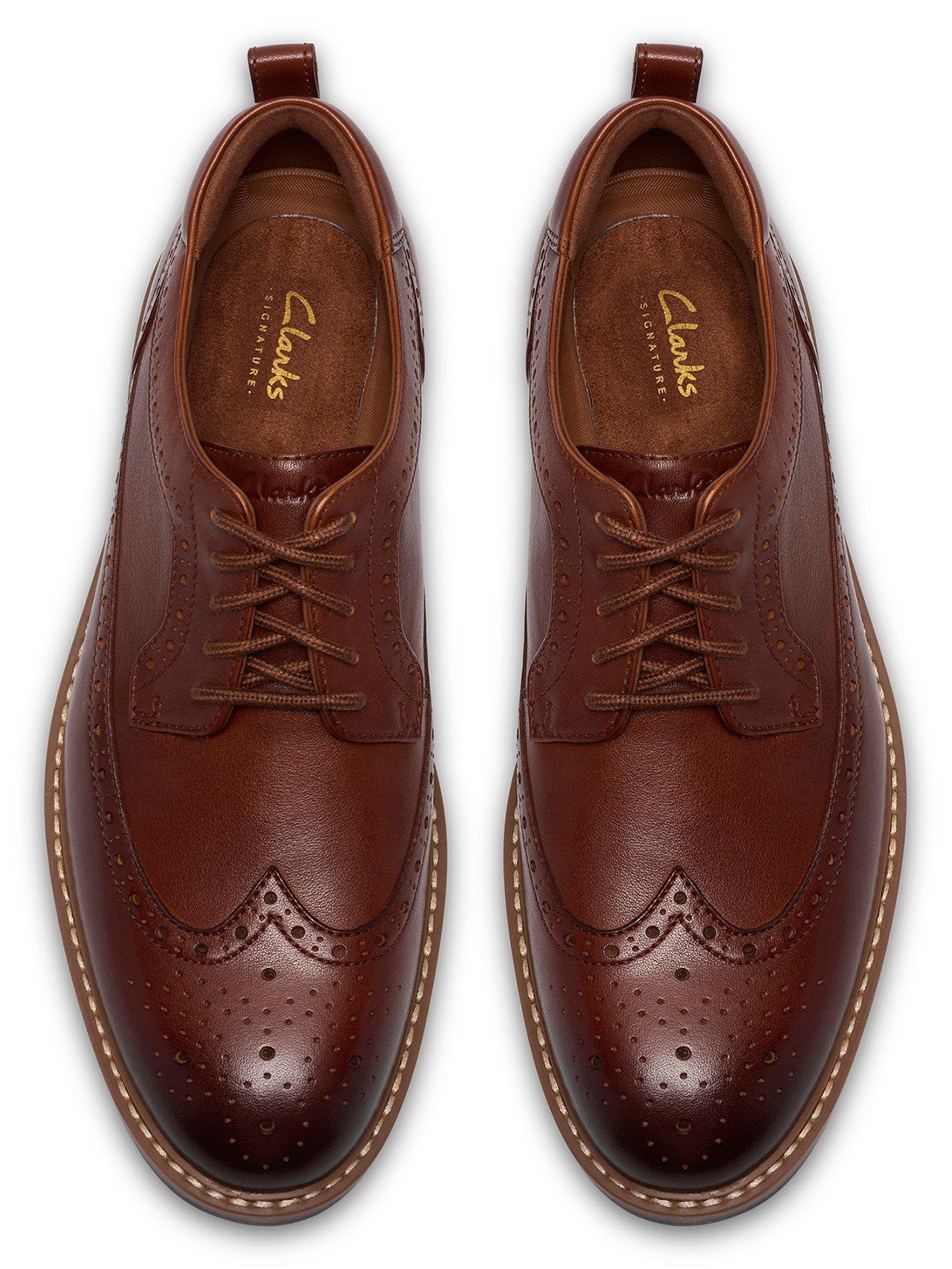Image 4 of 6 of Clarks Clarks Aldwin Limit Brogue Shoe