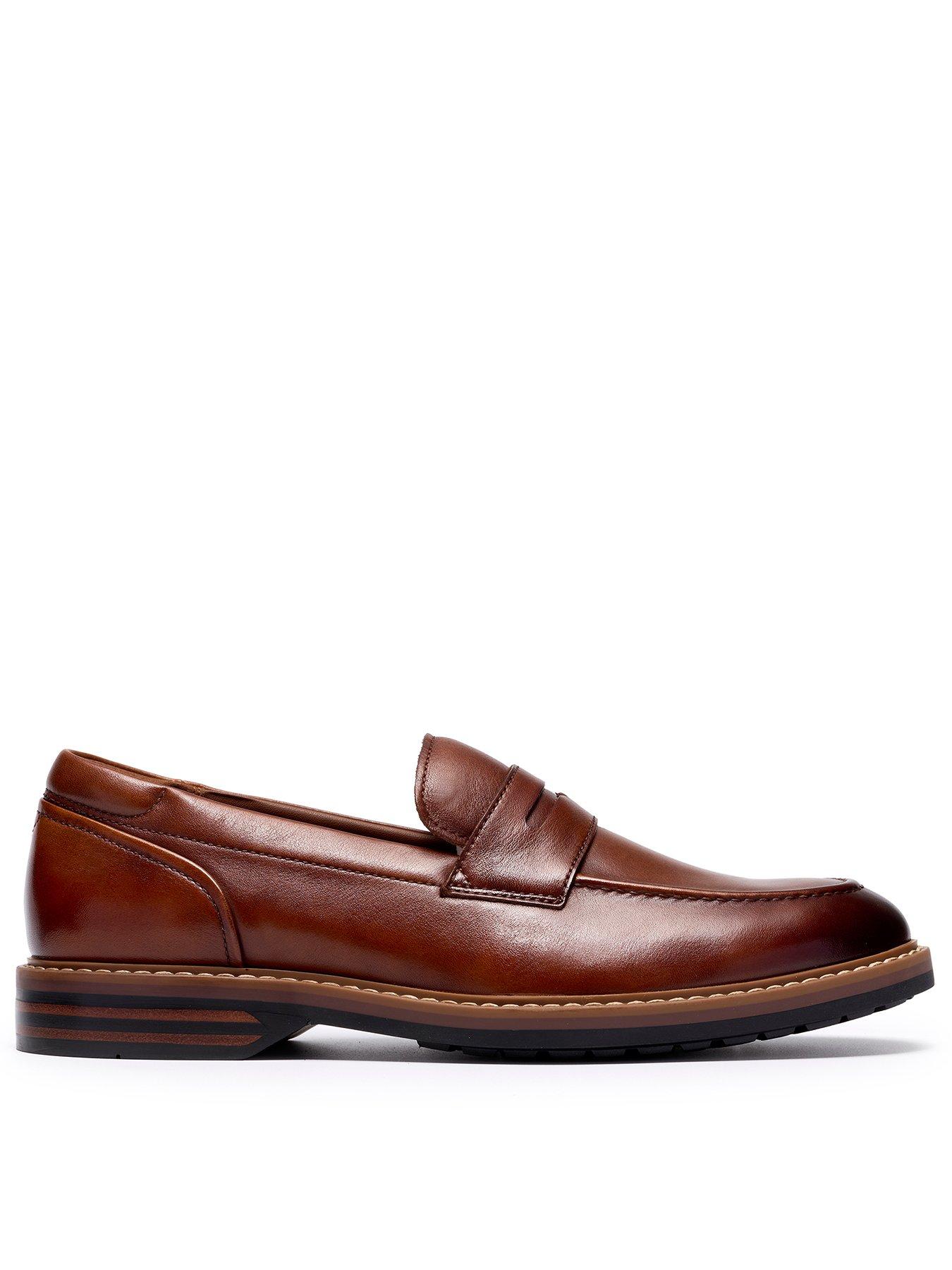 Image 1 of 6 of Clarks Aldwin Step Loafer - Brown