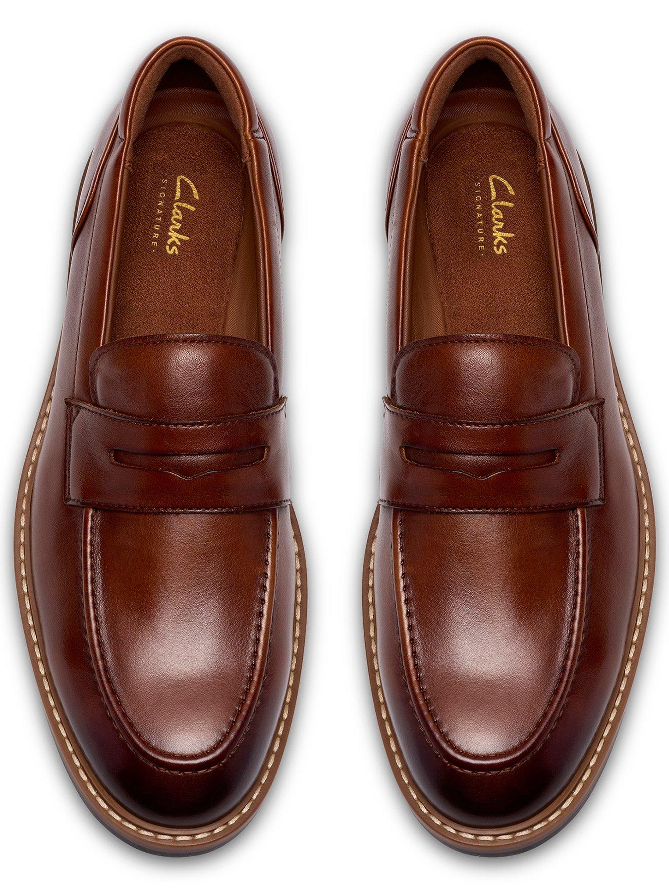 Image 4 of 6 of Clarks Aldwin Step Loafer - Brown